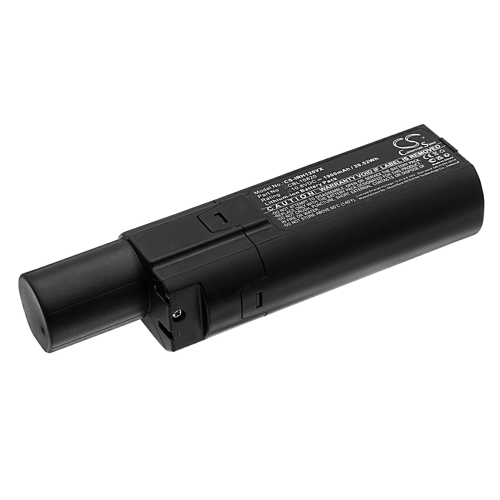 Replacement Battery for Iris Ohyama SCD-120P - CS-IRH120VX-1.jpg