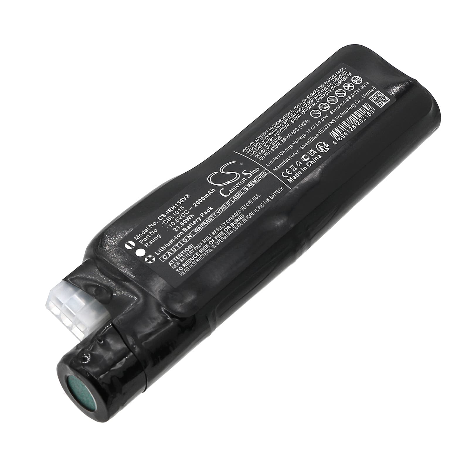 Replacement Battery for Iris Ohyama COHC-1300G - CS-IRH130VX-1.jpg