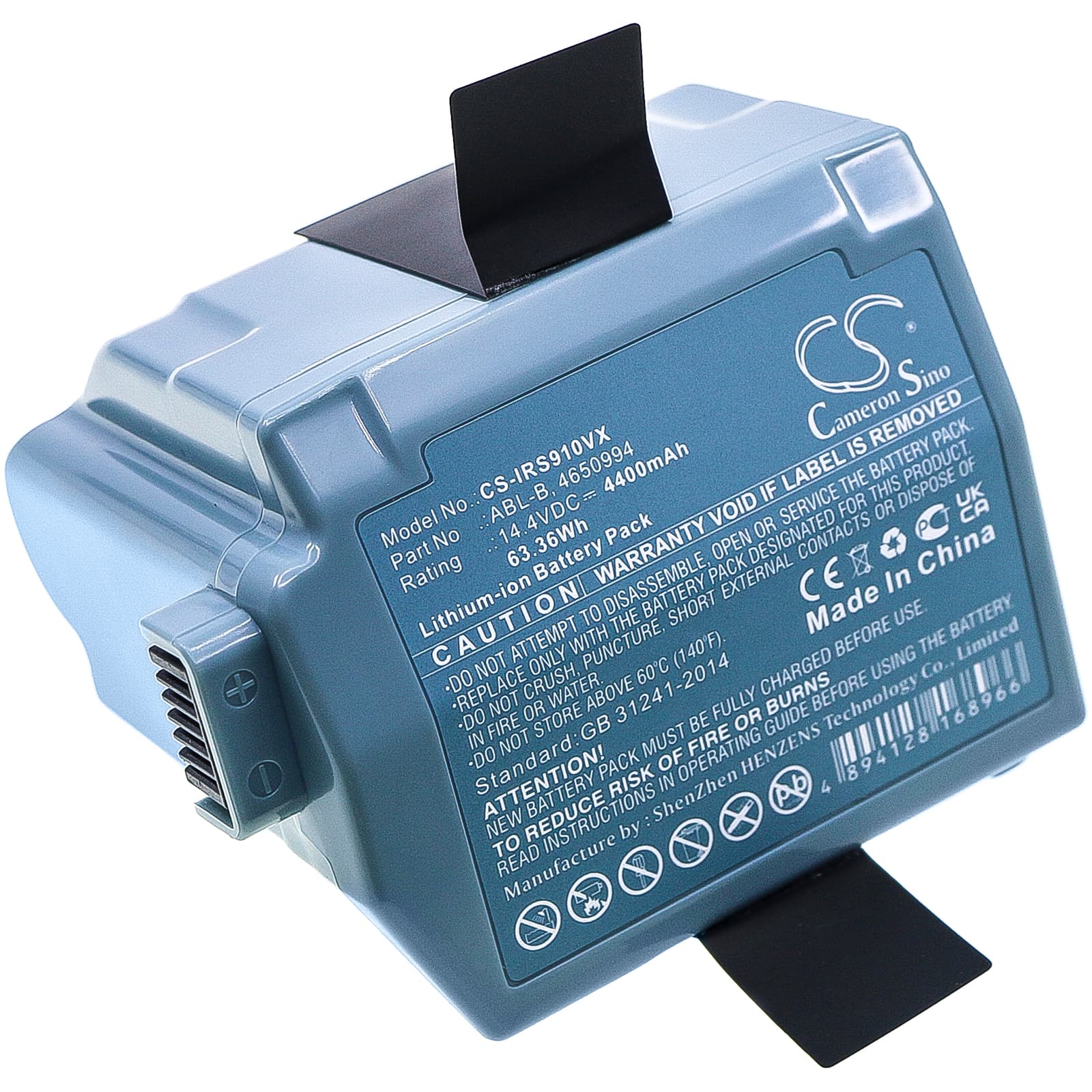 Replacement Battery for iRobot Roomba S9 - CS-IRS910VX-1.jpg