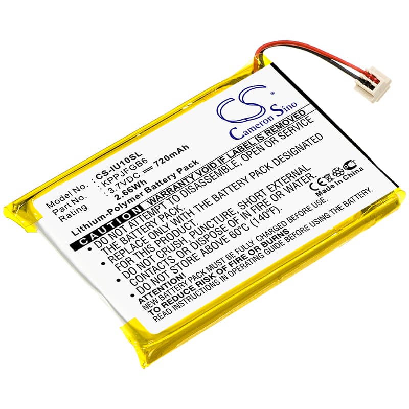 Replacement Battery for iRiver U10 - CS-IU10SL-1.jpg