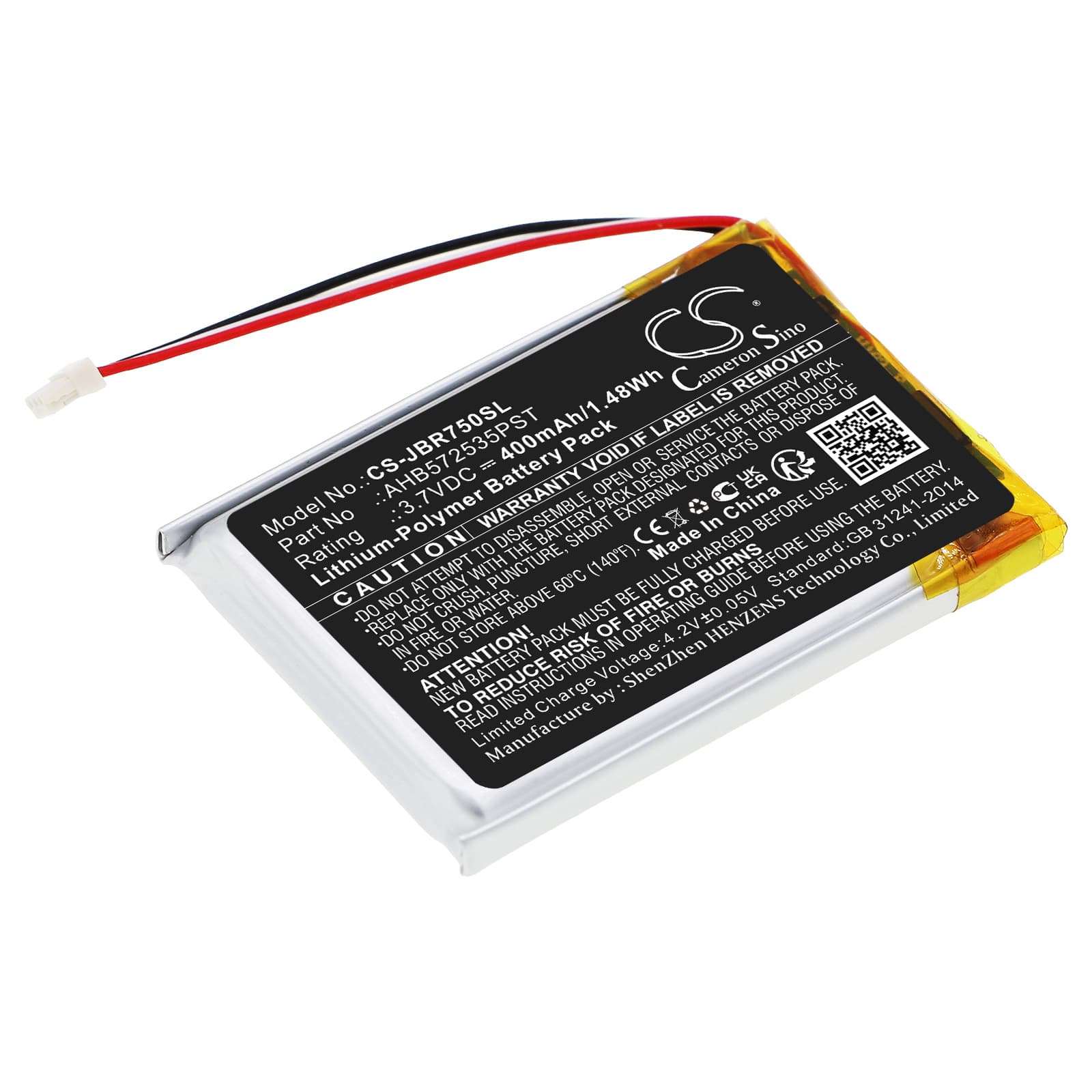 Replacement Battery for Jabra Evolve 75 - CS-JBR750SL-1.jpg