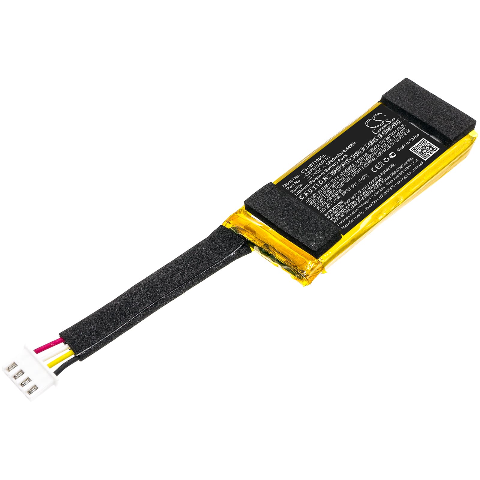 Replacement Battery for JBL Free Truly Charging Case - CS-JBT100SL-1.jpg