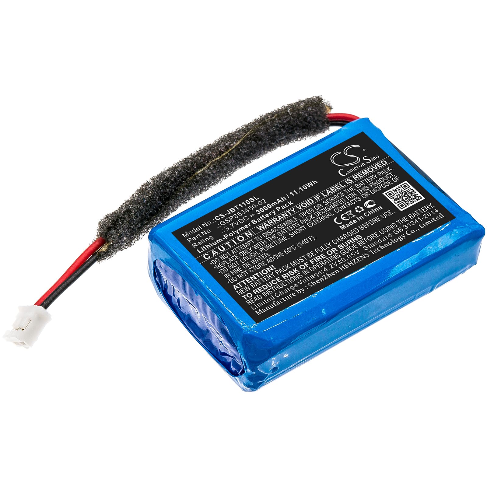 Replacement Battery for JBL Turbo - CS-JBT110SL-1.jpg