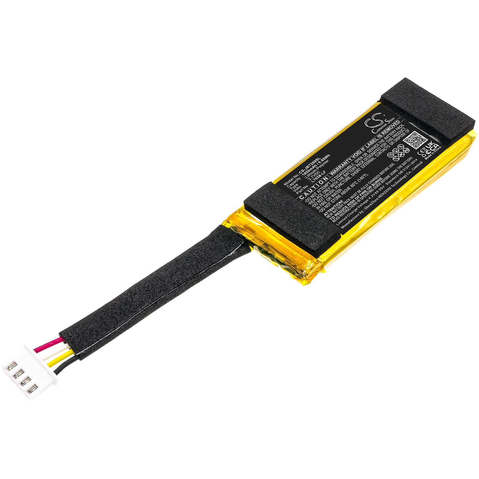 Replacement Battery for JBL Tuner - CS-JBT200SL-1.jpg
