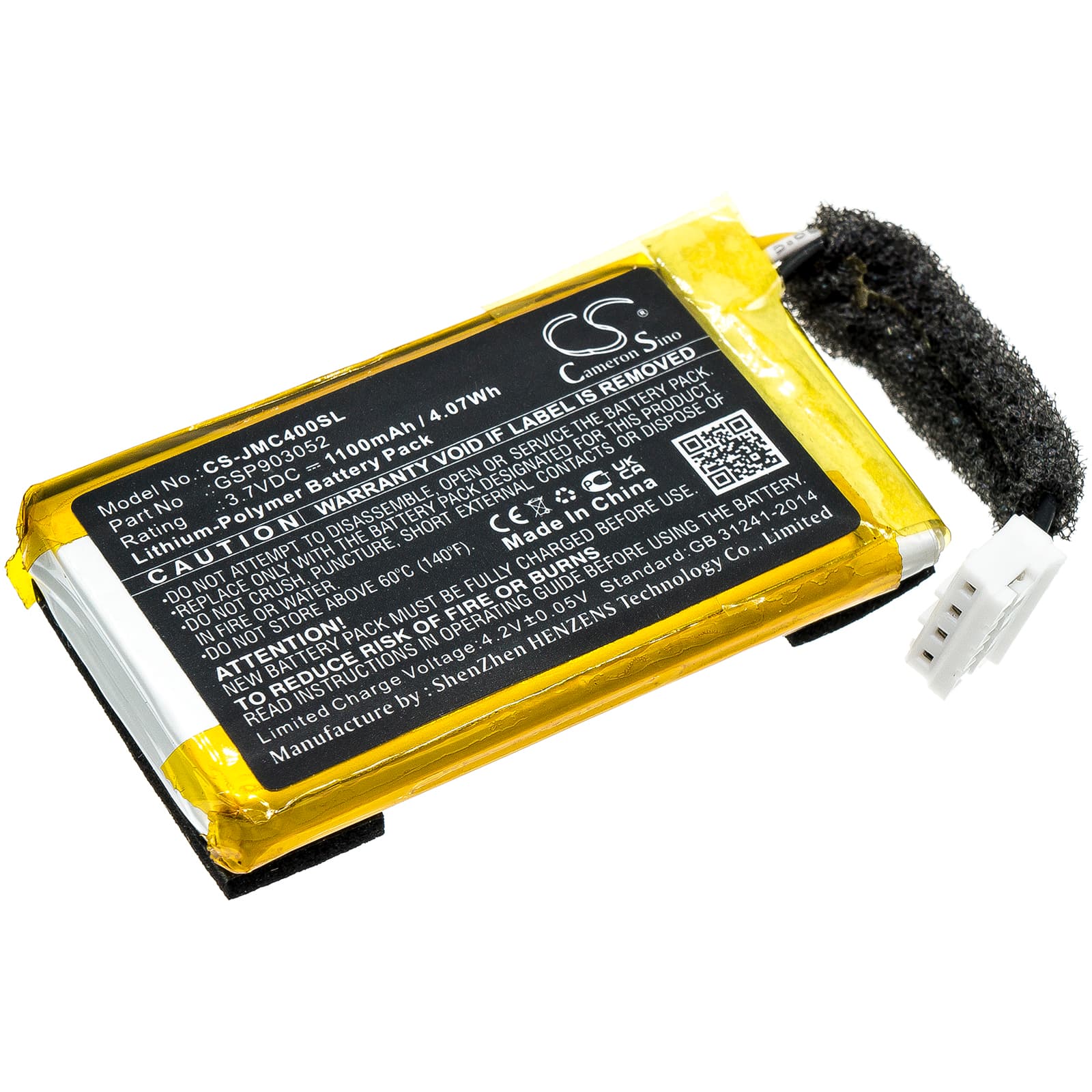 Replacement Battery for JBL Clip 4 - CS-JMC400SL-1.jpg