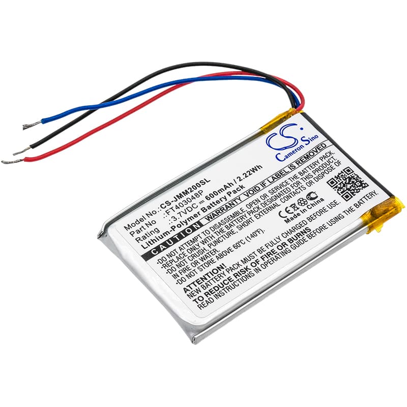 Replacement Battery for JBL Micro 2 - CS-JMM200SL-1.jpg