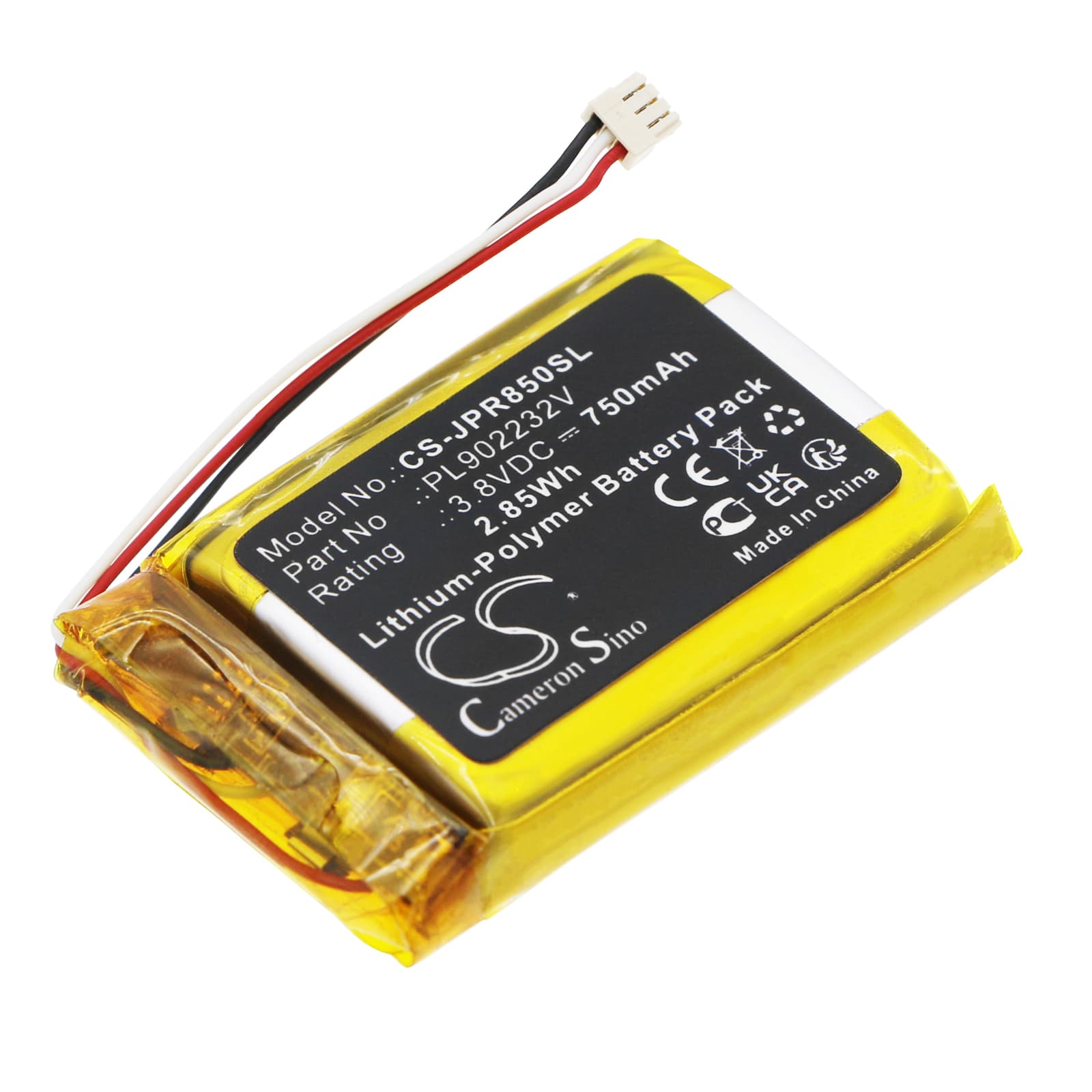 Replacement Battery for Jabra Elite 85t Charging Case - CS-JPR850SL-1.jpg
