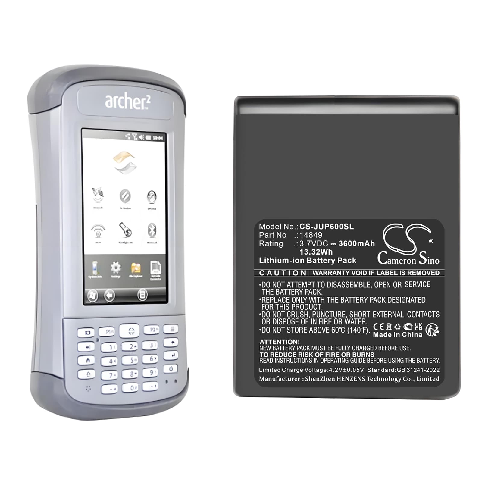 Replacement Battery for Juniper Archer - CS-JUP600SL-1.jpg