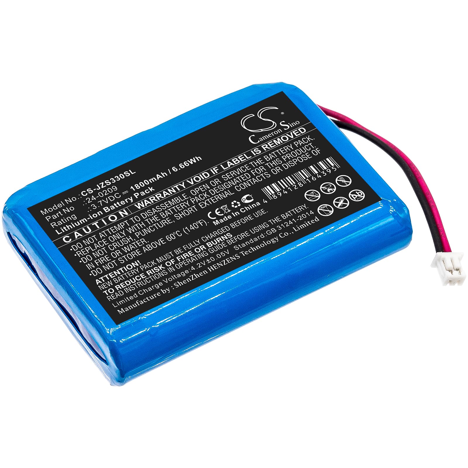 Replacement Battery for Jandy E33 - CS-JZS330SL-1.jpg
