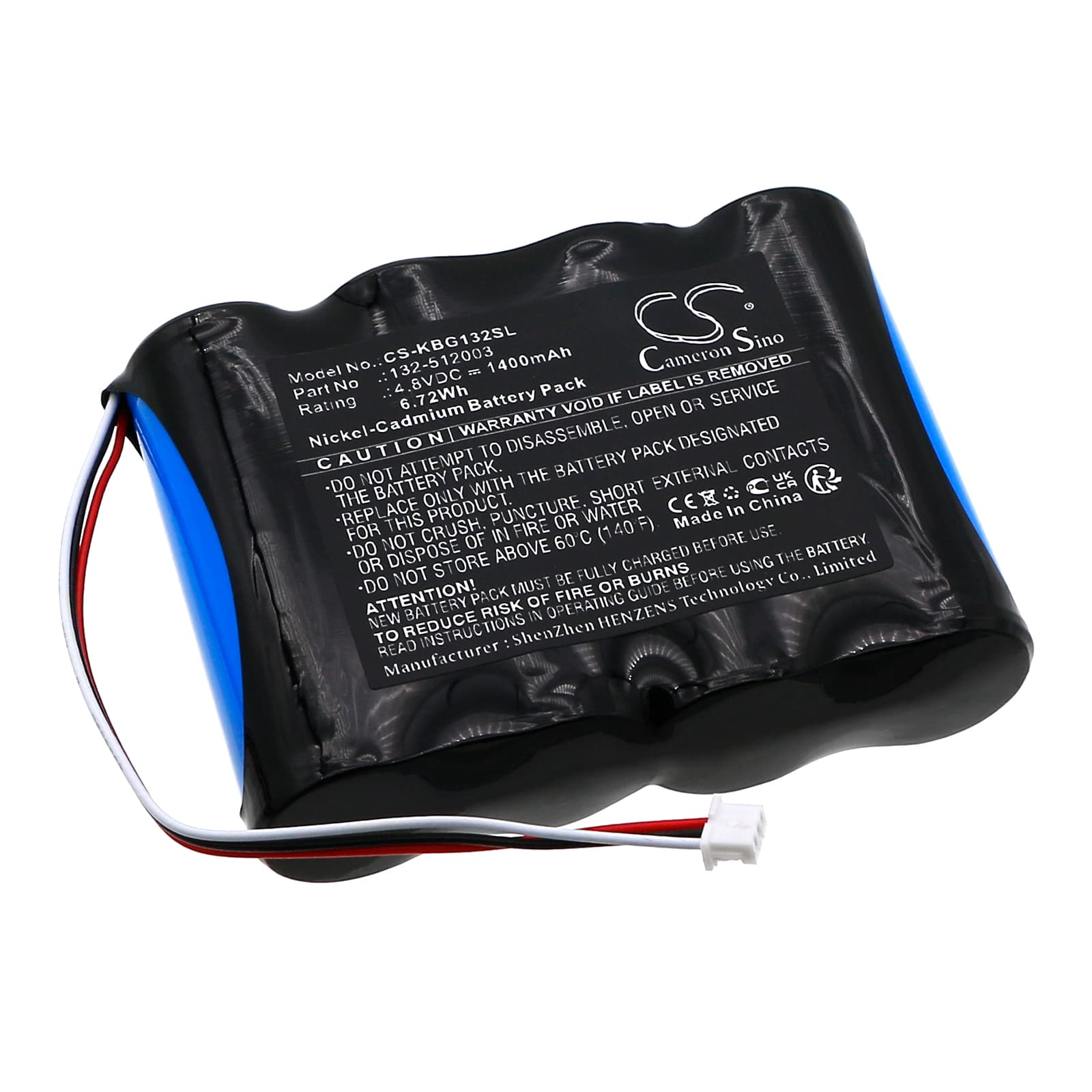 Replacement Battery for Kaba 132-512003 - CS-KBG132SL-1.jpg