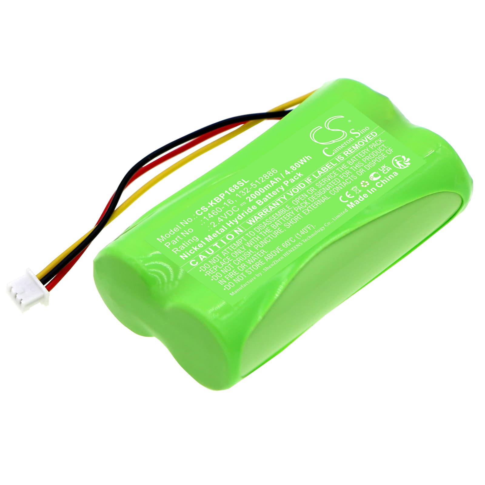 Replacement Battery for Kaba Programmer 1460 - CS-KBP168SL-1.jpg