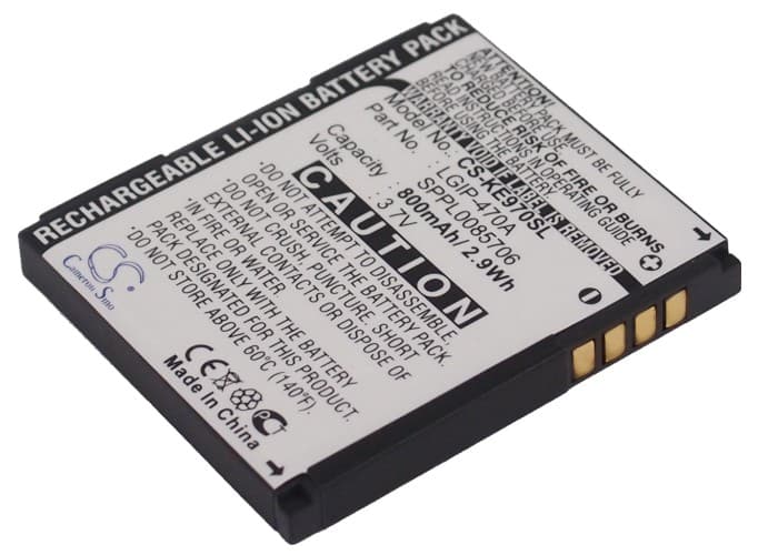 Replacement Battery for LG KE970 - CS-KE970SL-1.jpg