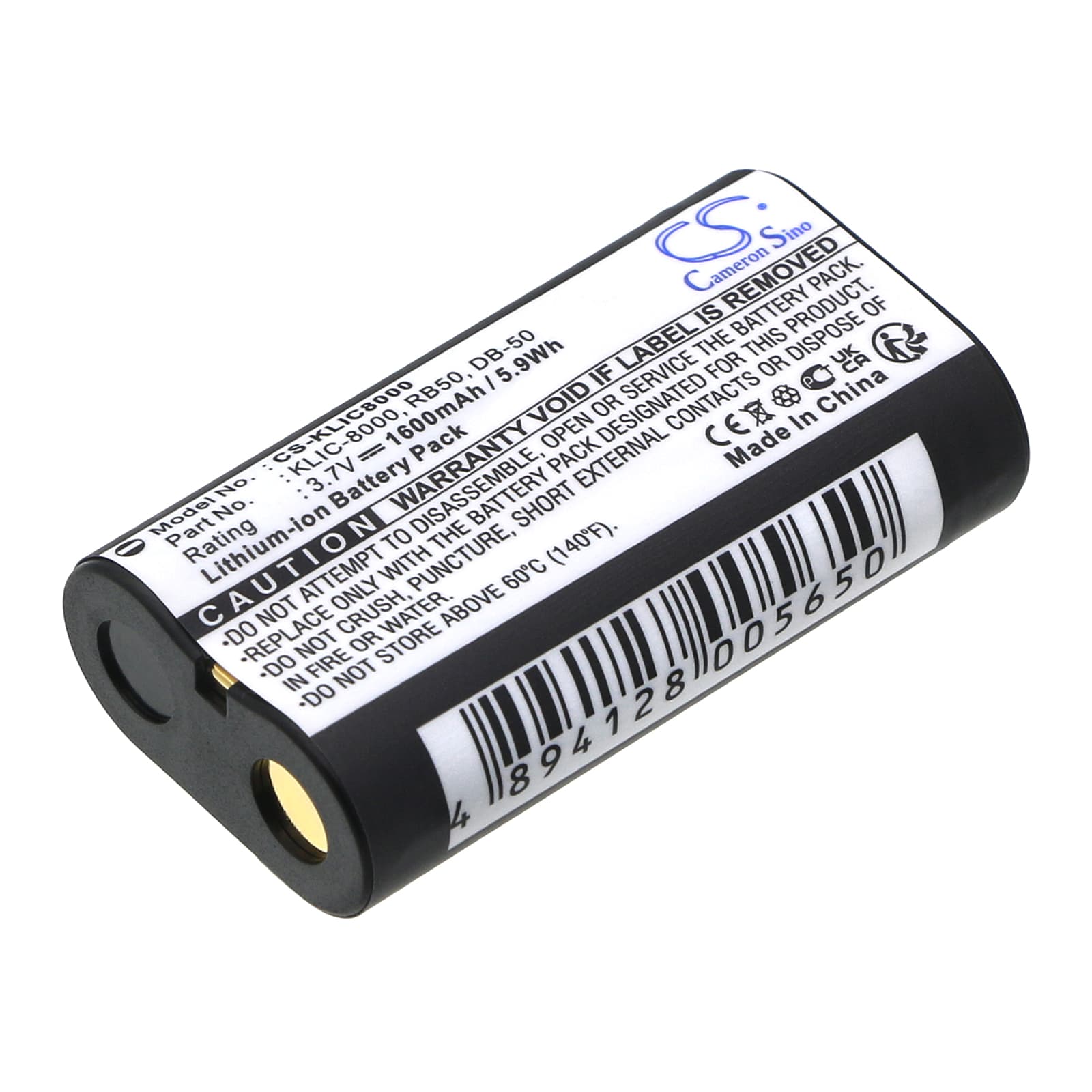 Replacement Battery for Medion MD41066 - CS-KLIC8000-1.jpg