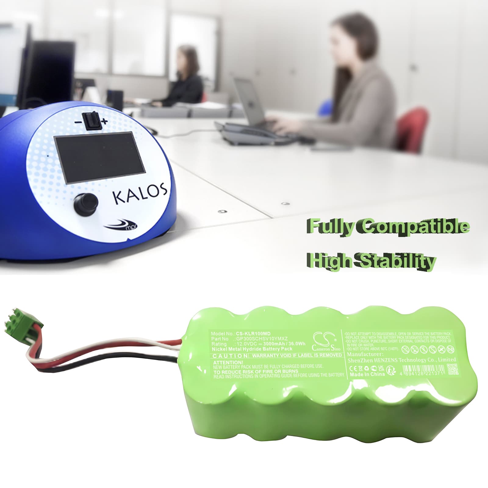 Replacement Battery for KALOS MPR ITALY - CS-KLR100MD-1.jpg
