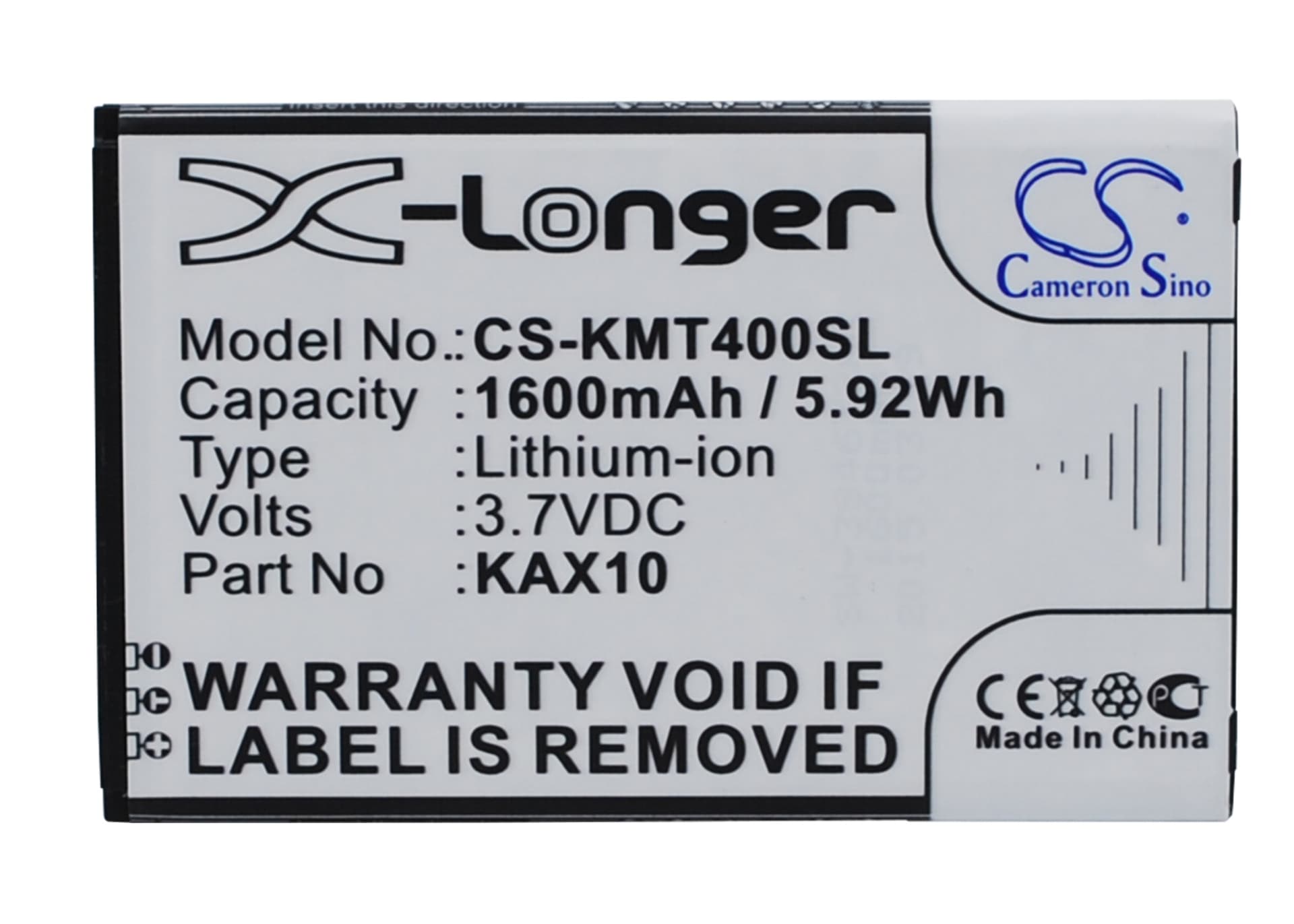 Replacement Battery for KAZAM Trooper X4.0 - CS-KMT400SL-1.jpg