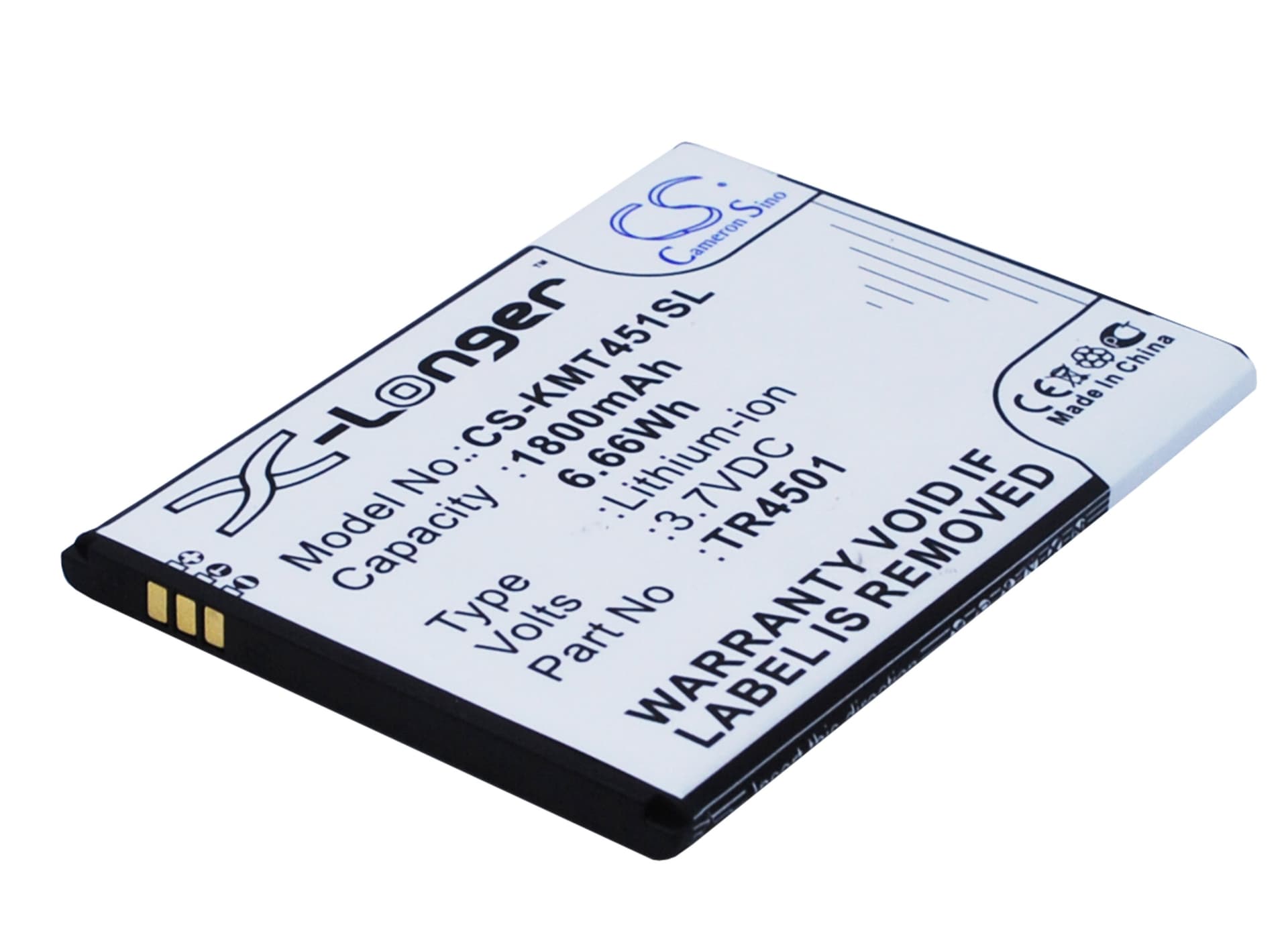 Replacement Battery for KAZAM Trooper 451 - CS-KMT451SL-1.jpg