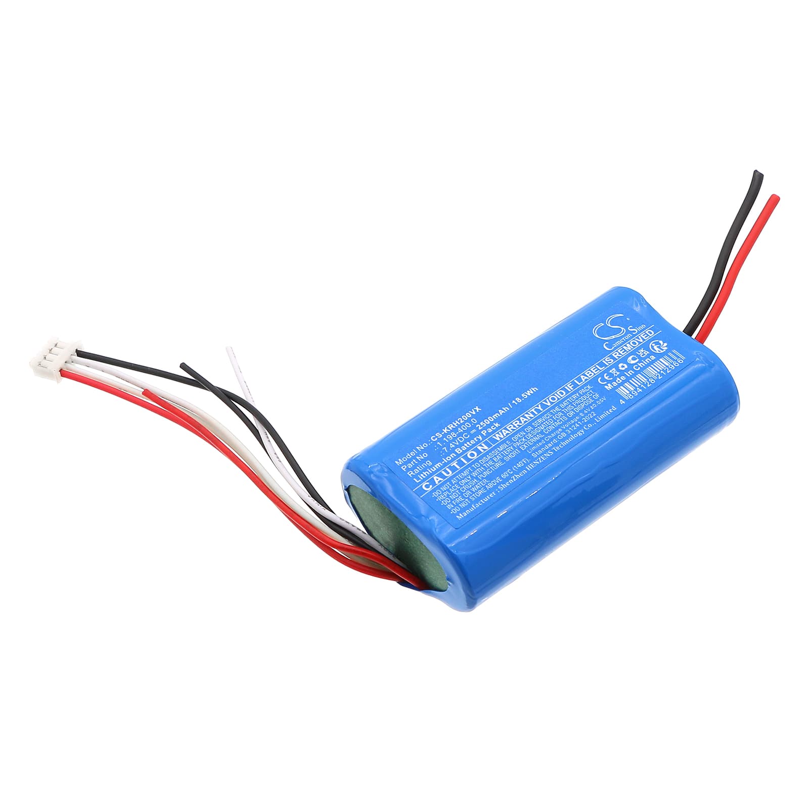 Replacement Battery for Karcher 1.198-400.0 - CS-KRH200VX-1.jpg