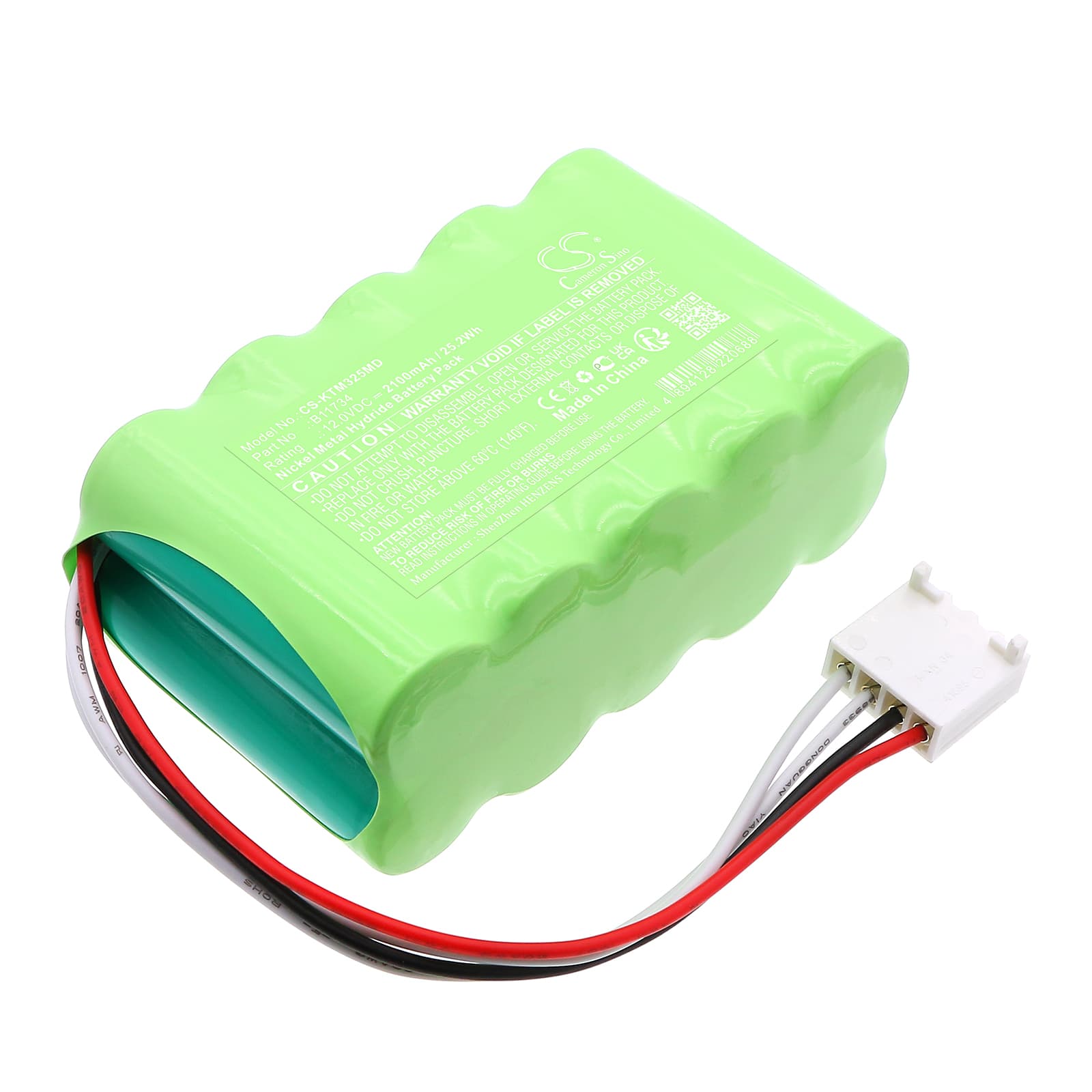 Replacement Battery for KCI Info VAC Therapy Unit - CS-KTM325MD-1.jpg