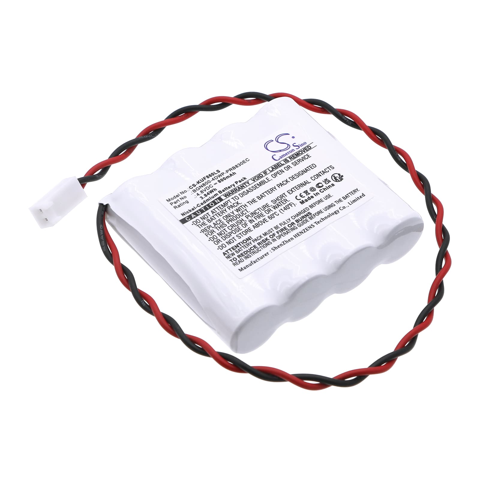 Replacement Battery for Kaufel 850.0060 AA/4 - CS-KUF860LS-1.jpg