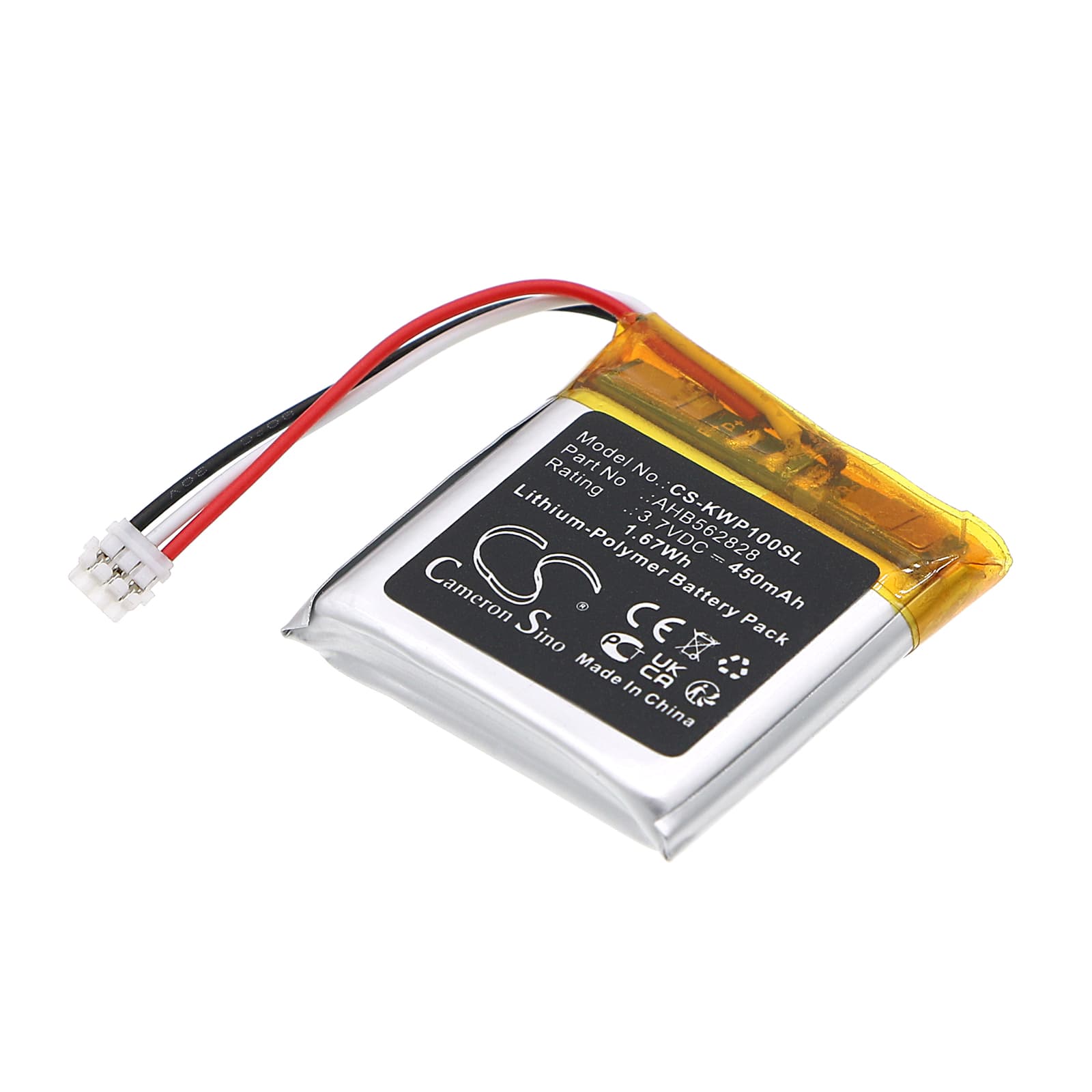 Replacement Battery for Kidz Watch Pro - CS-KWP100SL-1.jpg