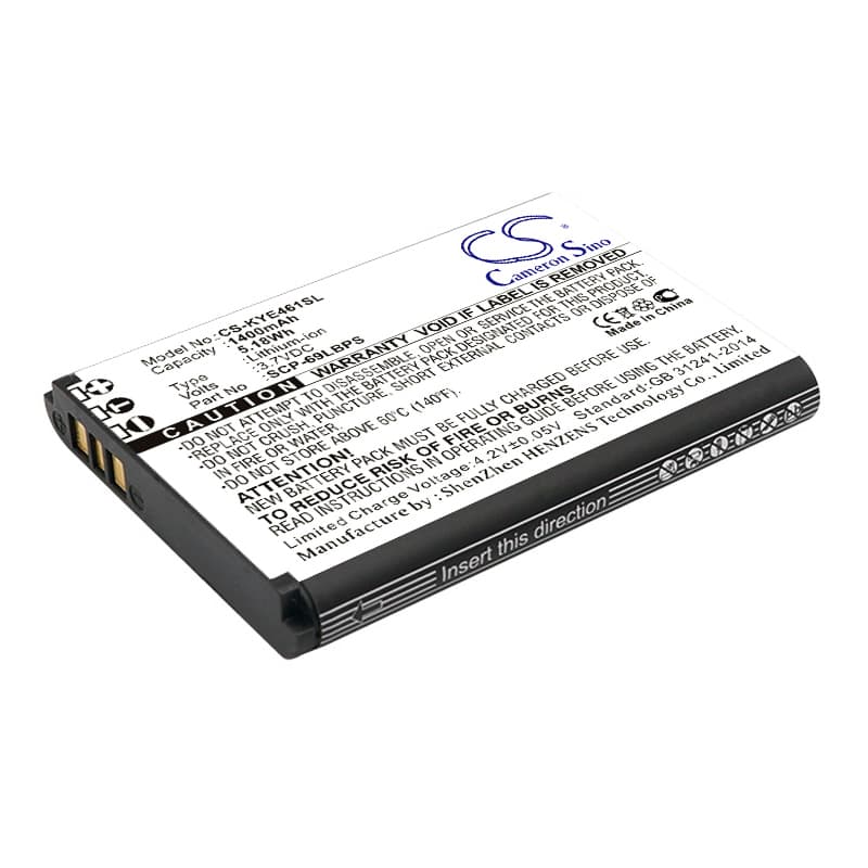 Replacement Battery for Kyocera DuraXTP