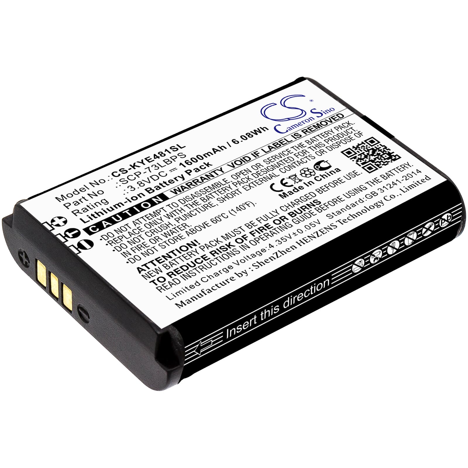 Replacement Battery for Kyocera DuraXA Equip