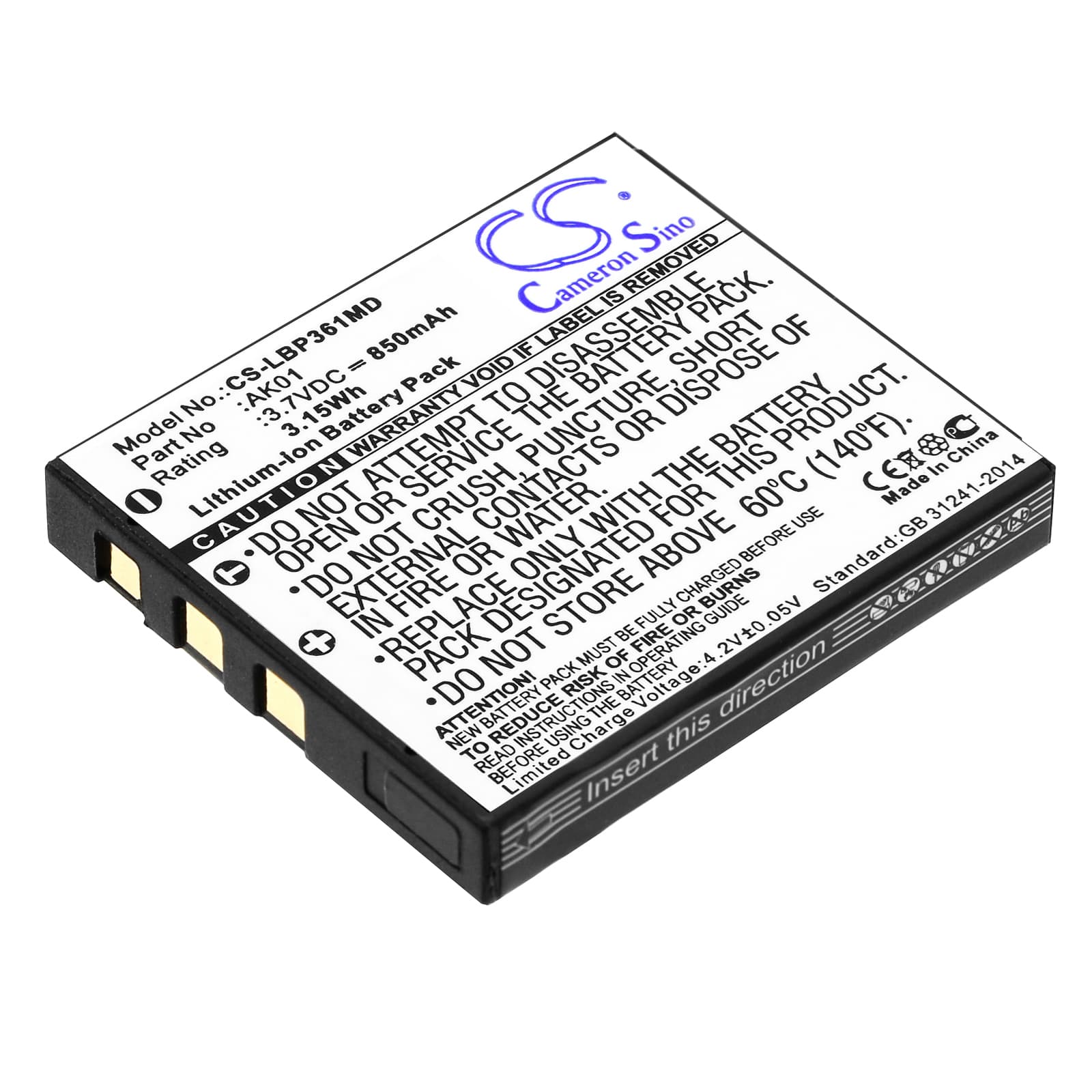 Replacement Battery for Labnet single - CS-LBP361MD-1.jpg