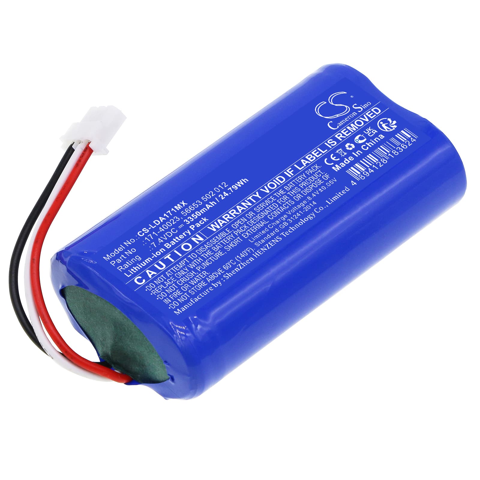 Replacement Battery for Laerdal Resusci Anne QCPR - CS-LDA171MX-1.jpg