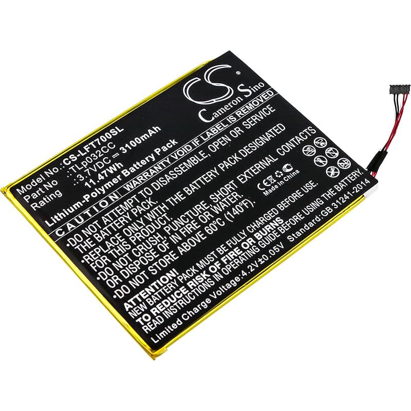 Replacement Battery for Alcatel One Touch Pixi 8 8.0 3G - CS-LFT700SL-1.jpg