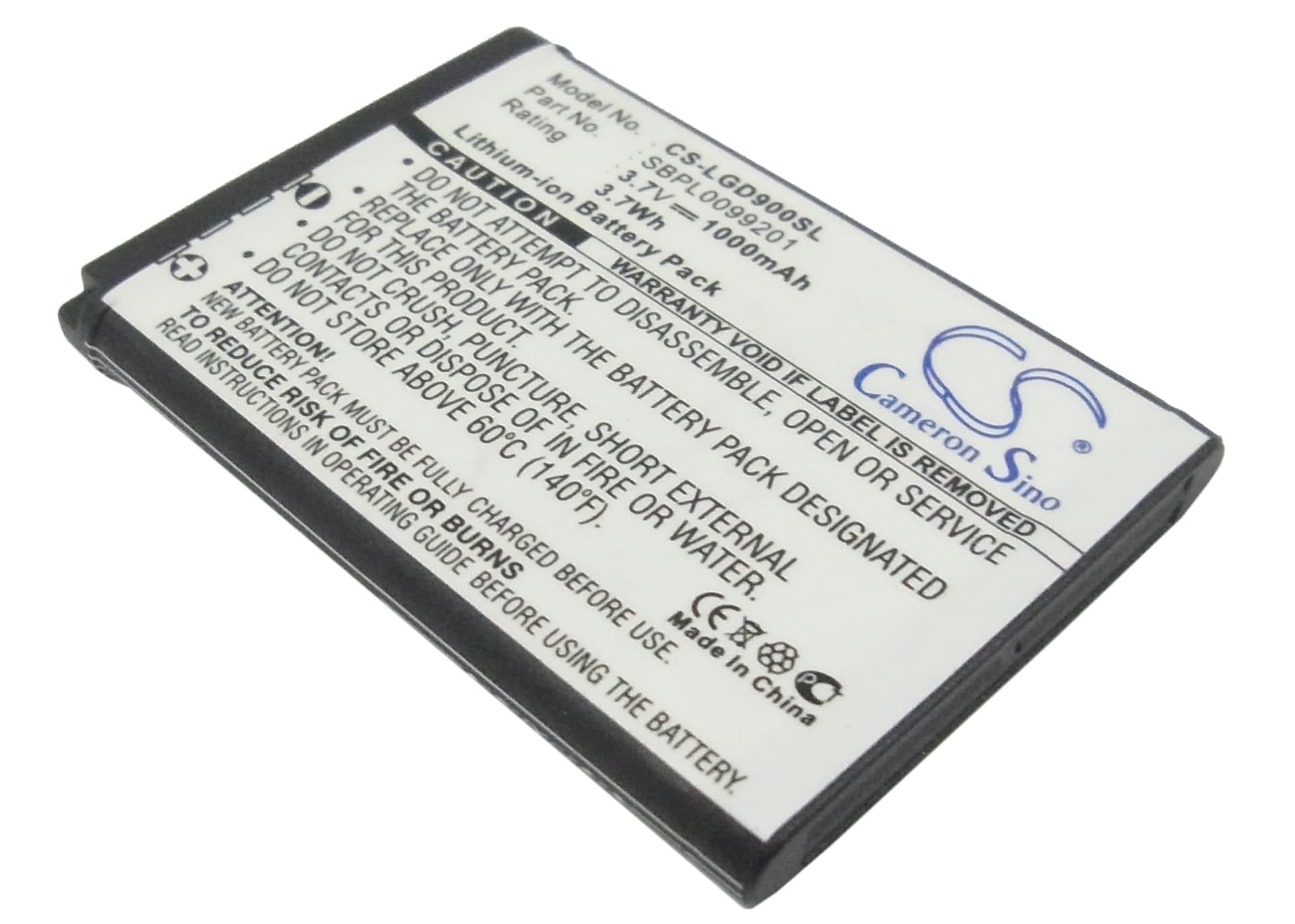 Replacement Battery for LG GD900 - CS-LGD900SL-1.jpg