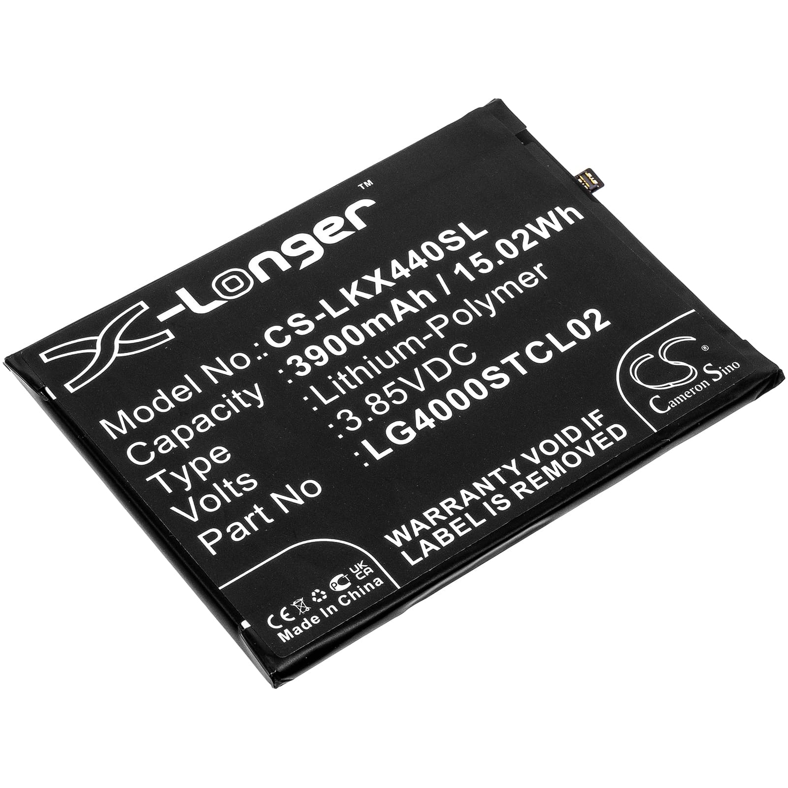 Replacement Battery for LG X440 - CS-LKX440SL-1.jpg