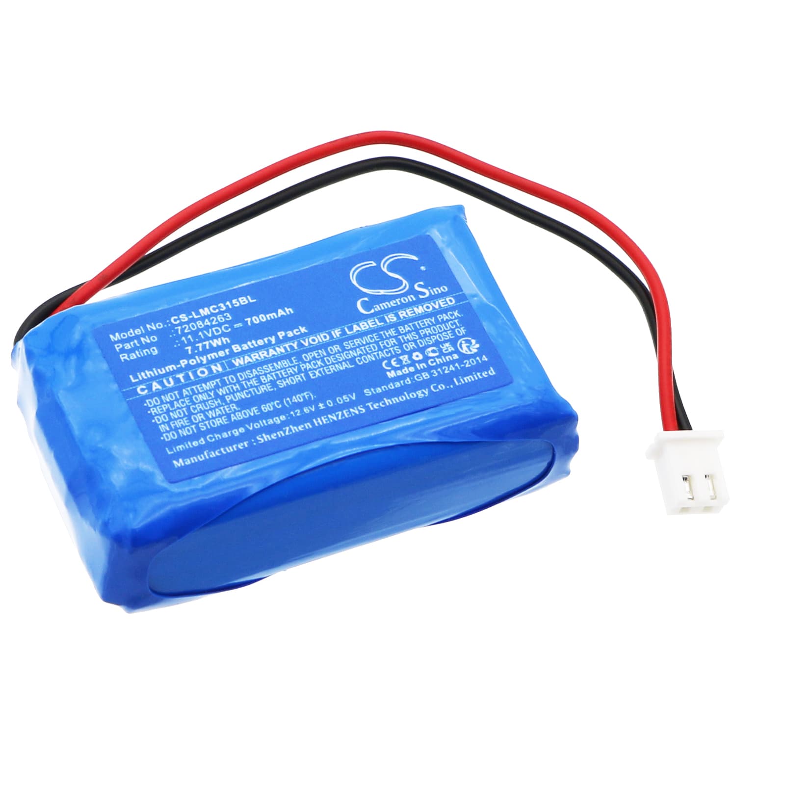 Replacement Battery for Olympia NC325 - CS-LMC315BL-1.jpg