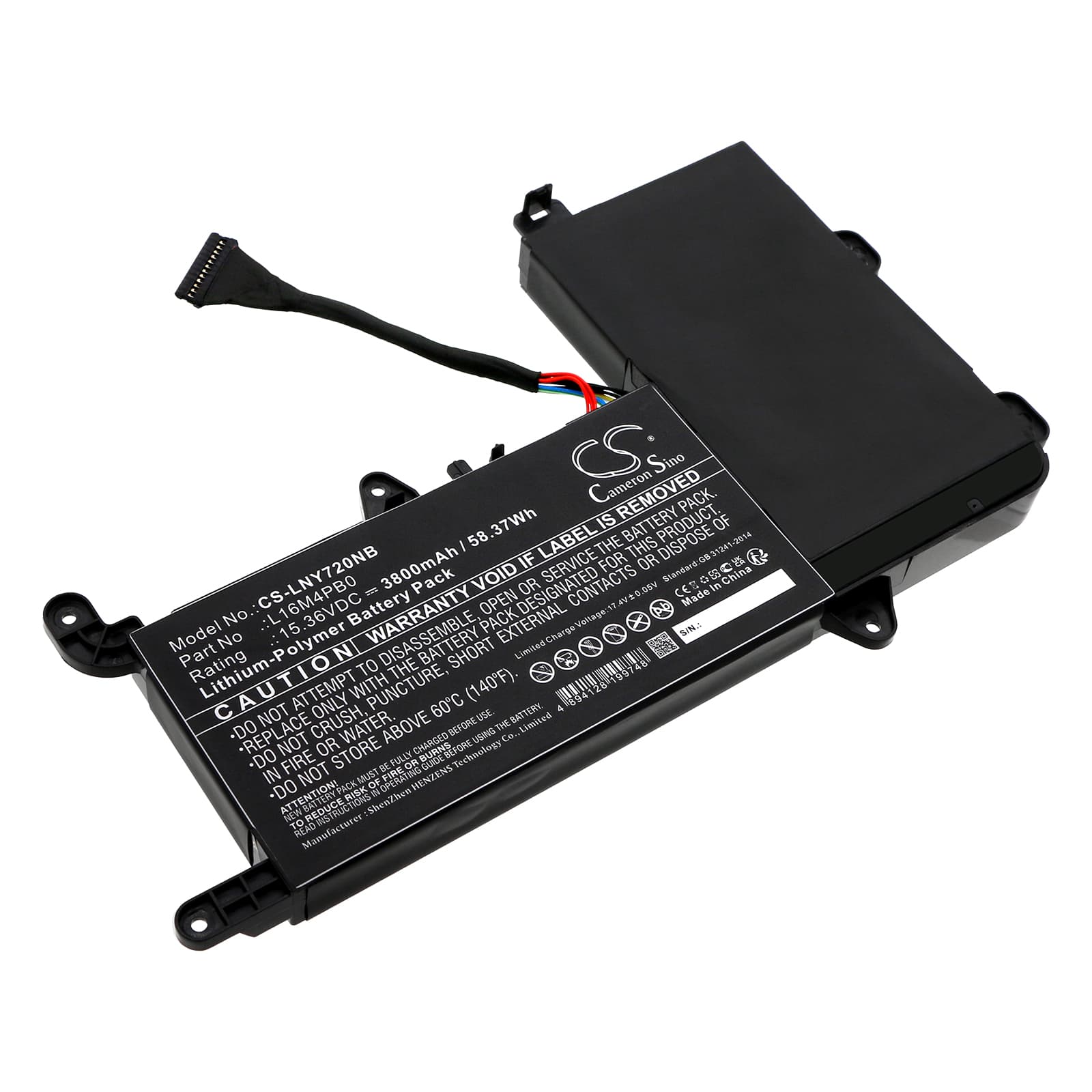 Replacement Battery for Lenovo Legion Y720-15IKB(80VR/81CQ) - CS-LNY720NB-1.jpg