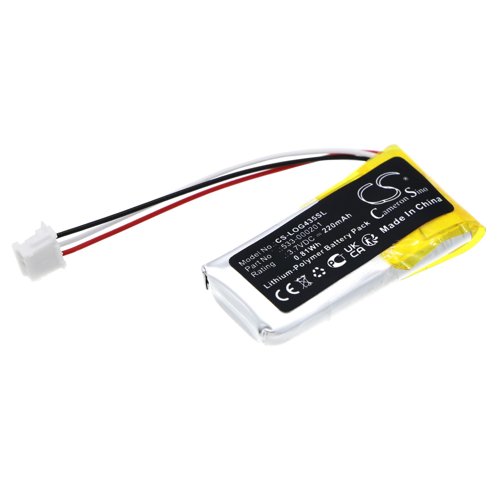 Replacement Battery for Logitech G435