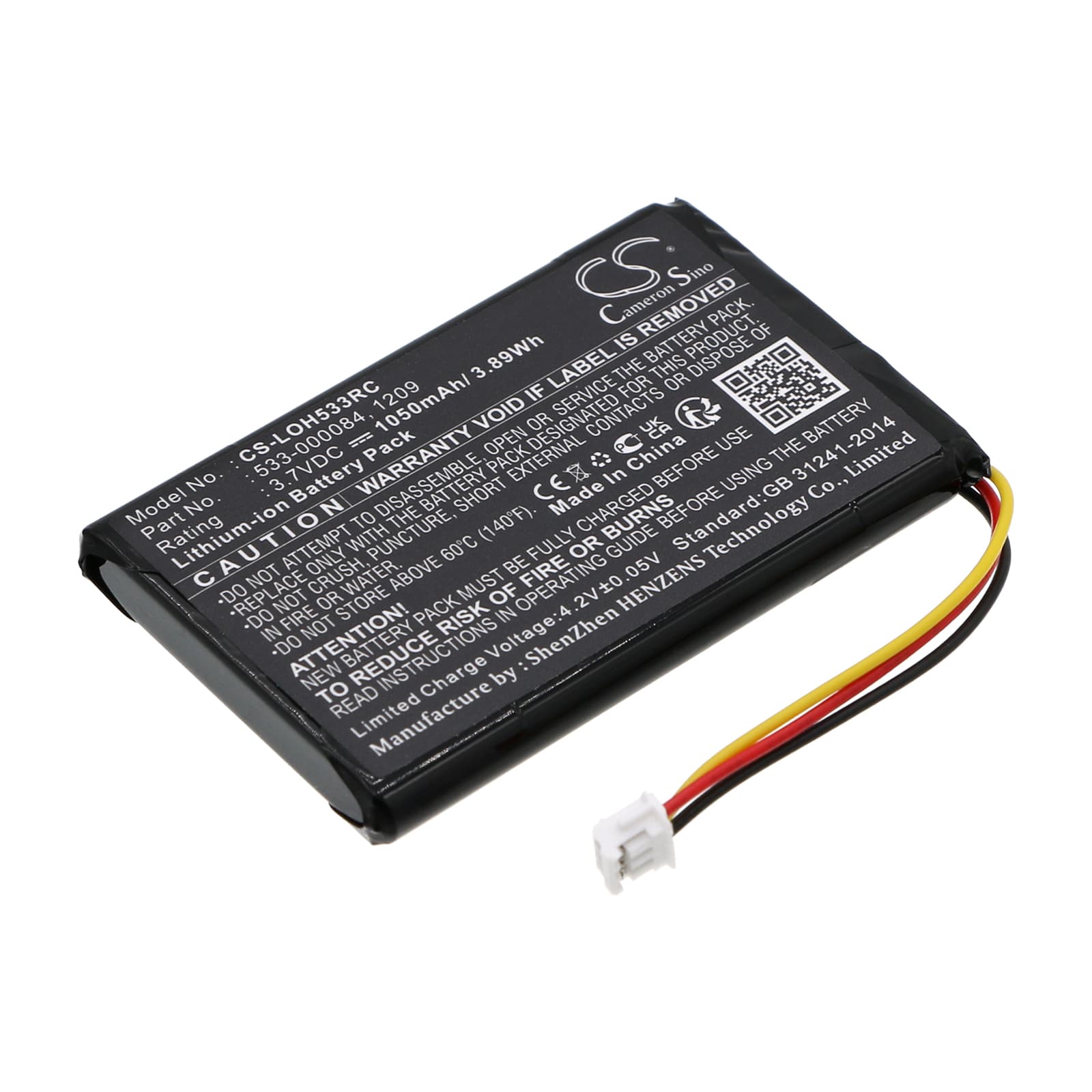 Replacement Battery for Logitech Harmony Touch - CS-LOH533RC-1.jpg