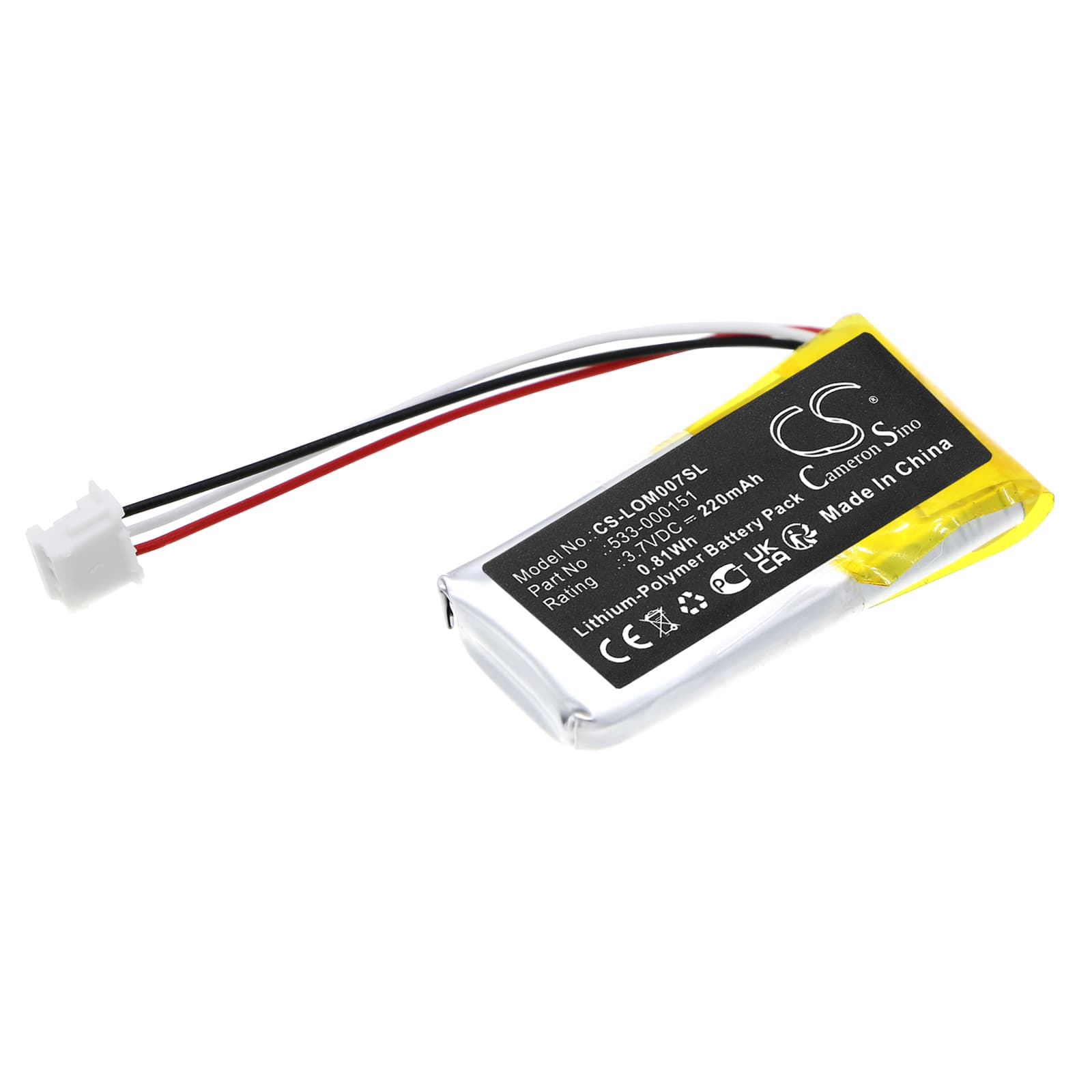 Replacement Battery for Logitech G Pro - CS-LOM007SL-1.jpg