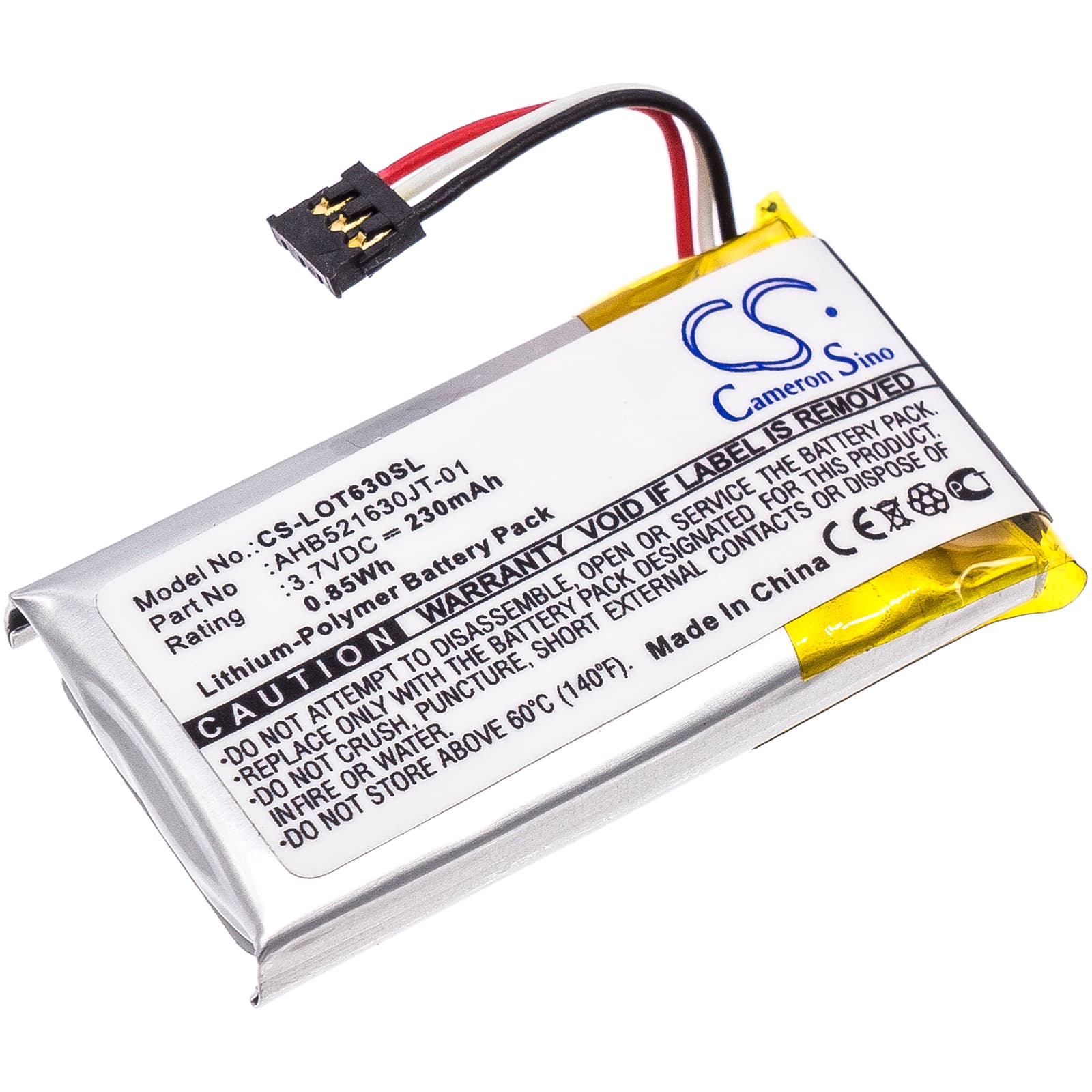 Replacement Battery for Logitech N-R0044 - CS-LOT630SL-1.jpg