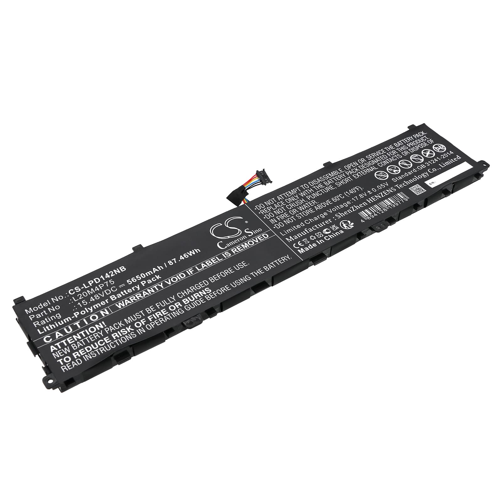 Replacement Battery for Lenovo ThinkPad P1 Gen 4 20Y3000KMS - CS-LPD142NB-1.jpg