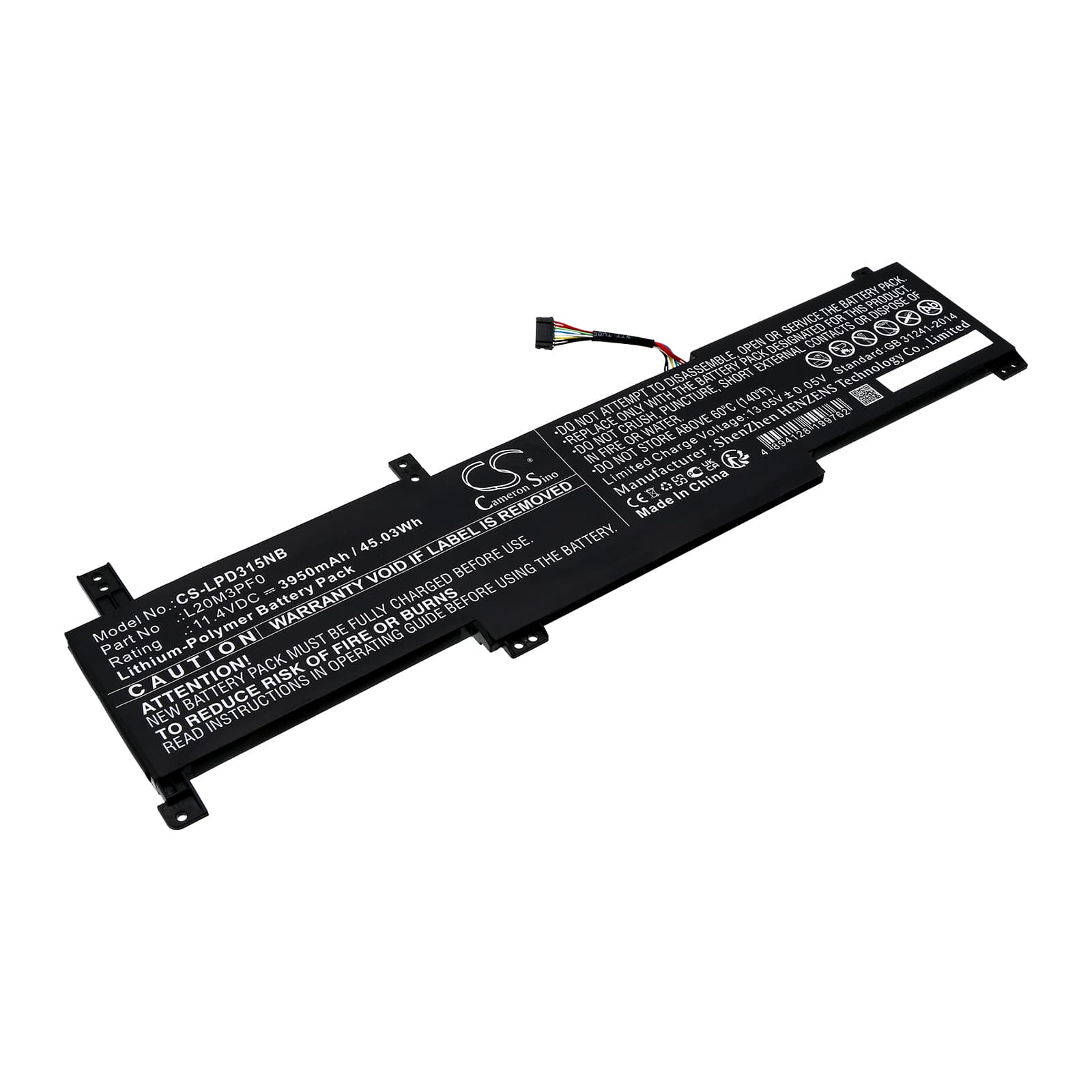 Replacement Battery for Lenovo IdeaPad 3 15ITL6 82H80041VN - CS-LPD315NB-1.jpg