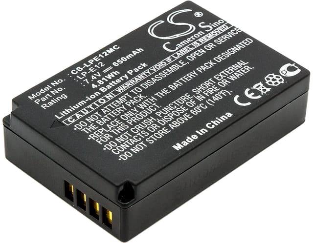 Replacement battery
