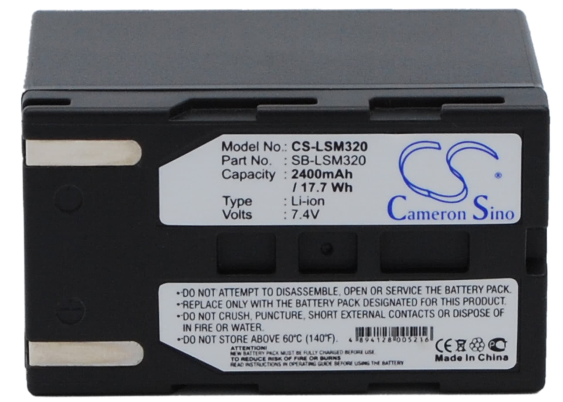 Replacement Battery for Samsung VP-D351i - CS-LSM320-1.jpg