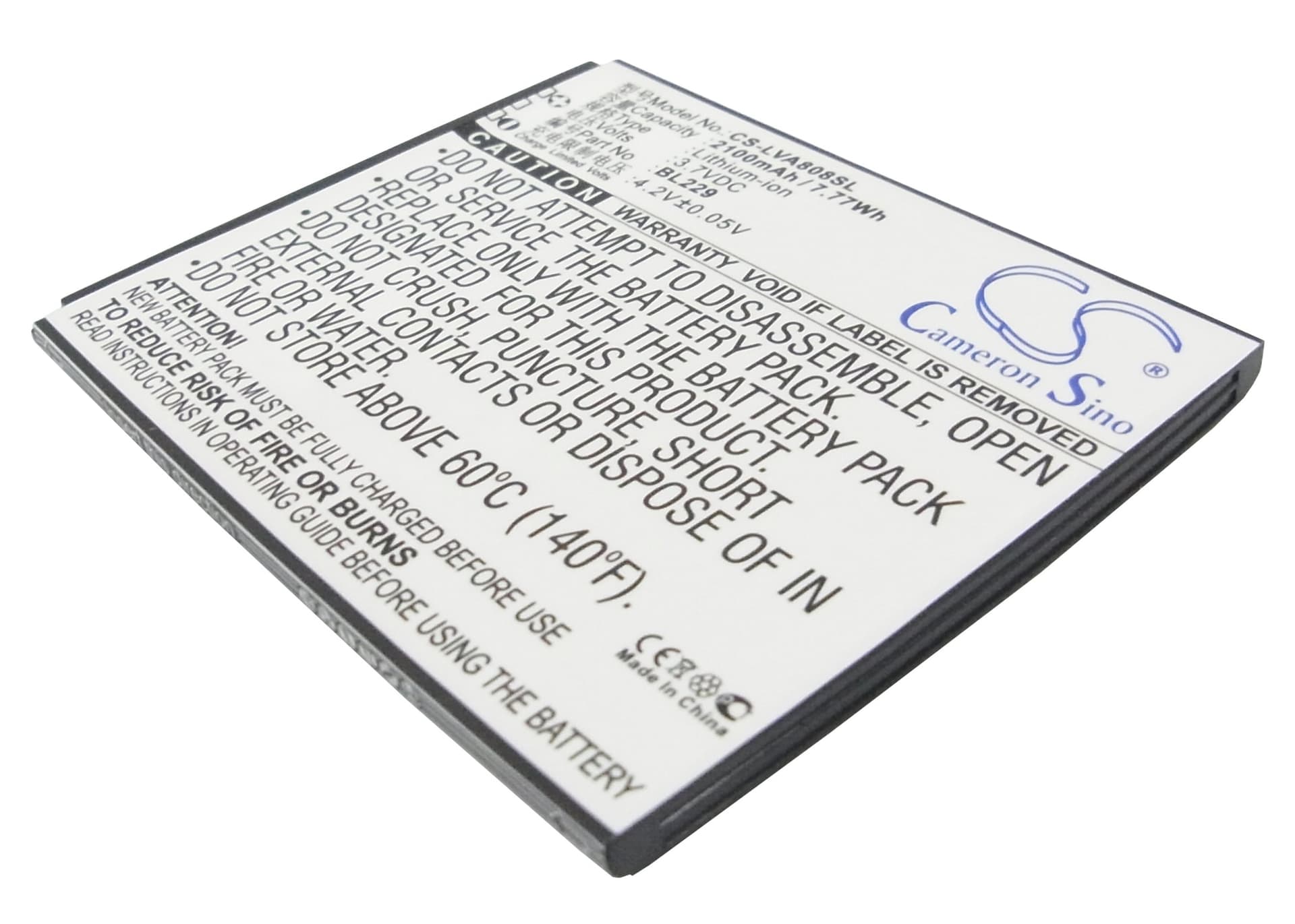 Replacement Battery for Lenovo A8 - CS-LVA808SL-1.jpg
