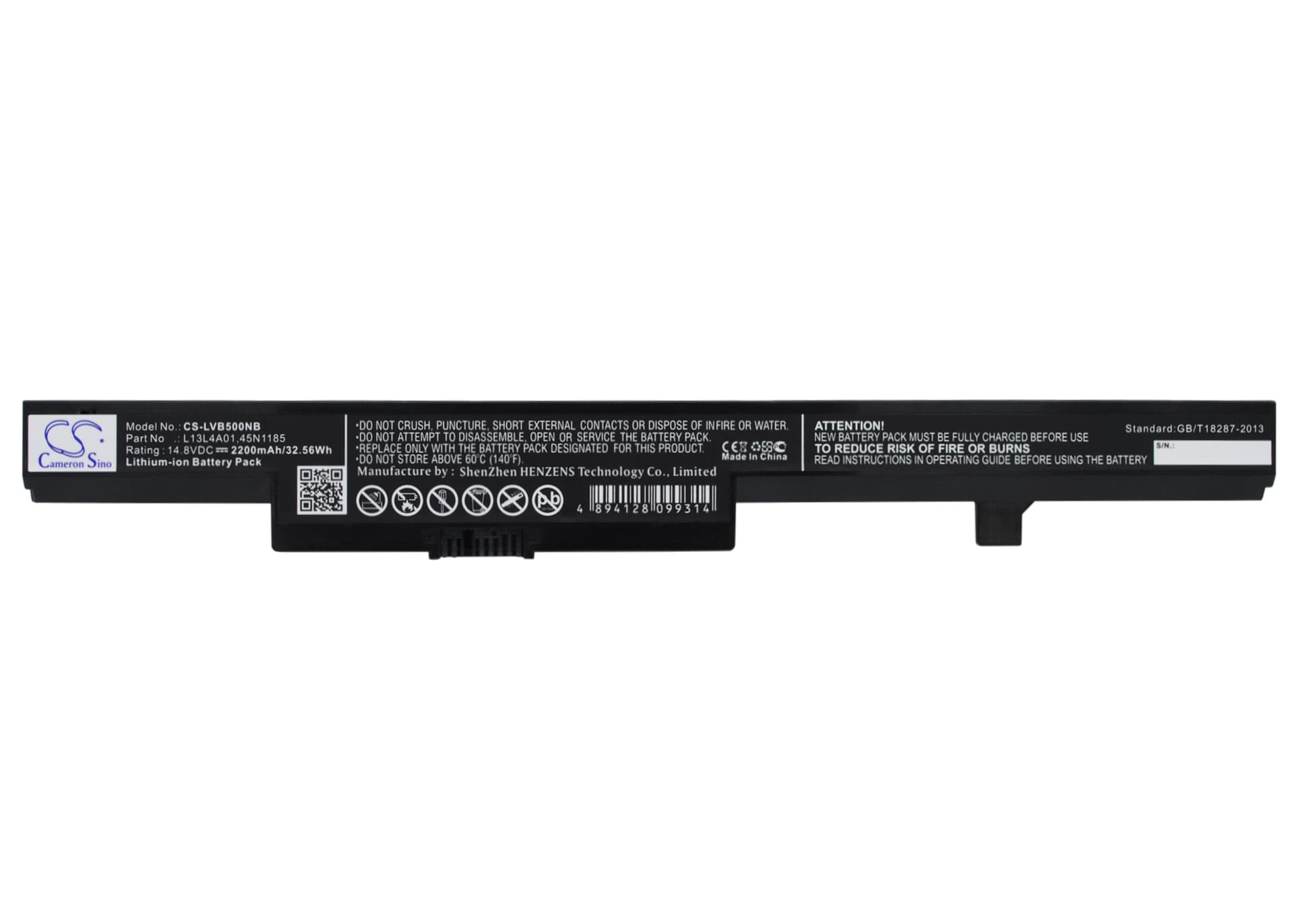 Replacement Battery for Lenovo B40 - CS-LVB500NB-1.jpg