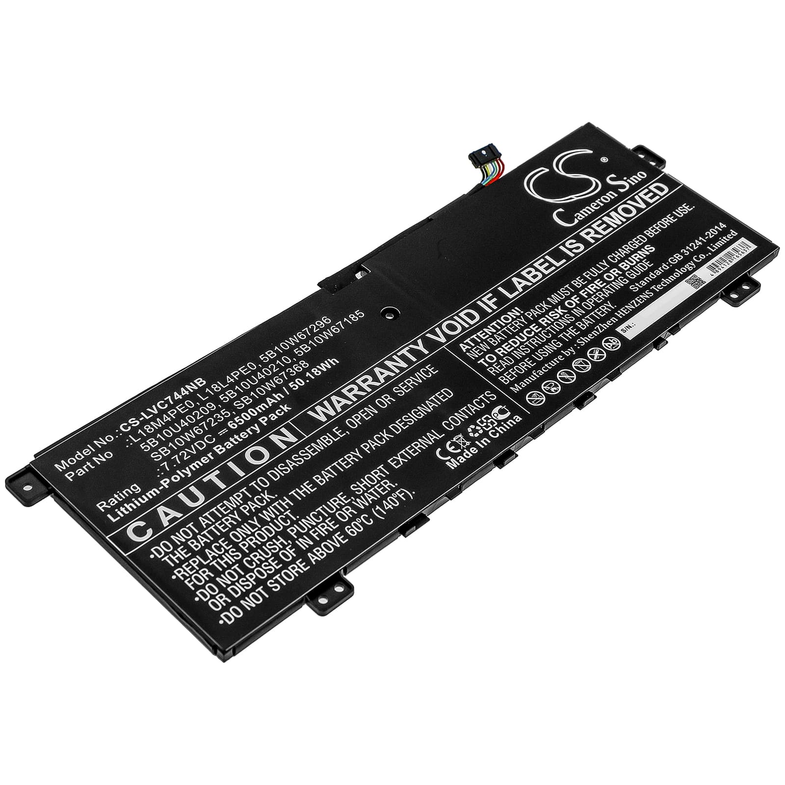 Replacement Battery for Lenovo Yoga C740 14 - CS-LVC744NB-1.jpg