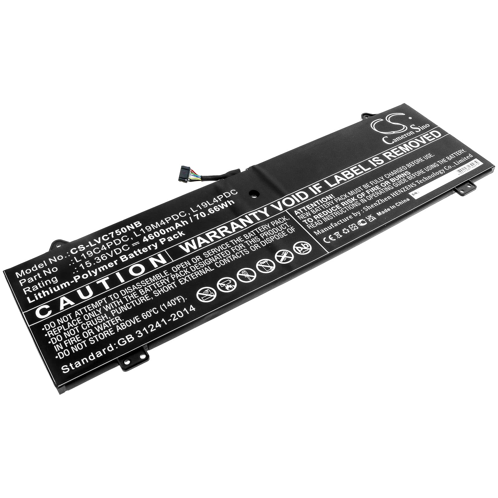 Replacement Battery for Lenovo Yoga C750 14 ITL - CS-LVC750NB-1.jpg