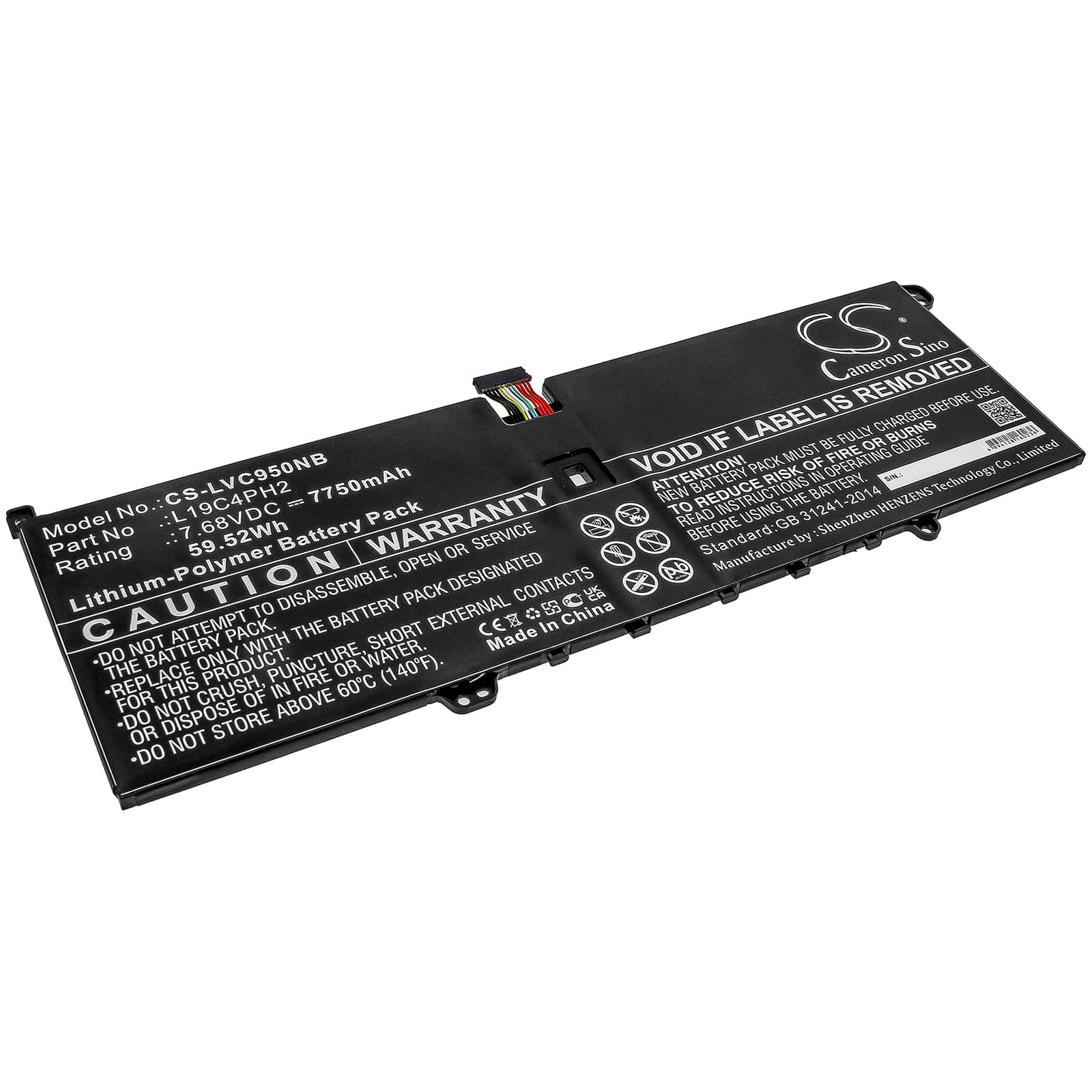 Replacement Battery for Lenovo Yoga C950 - CS-LVC950NB-1.jpg