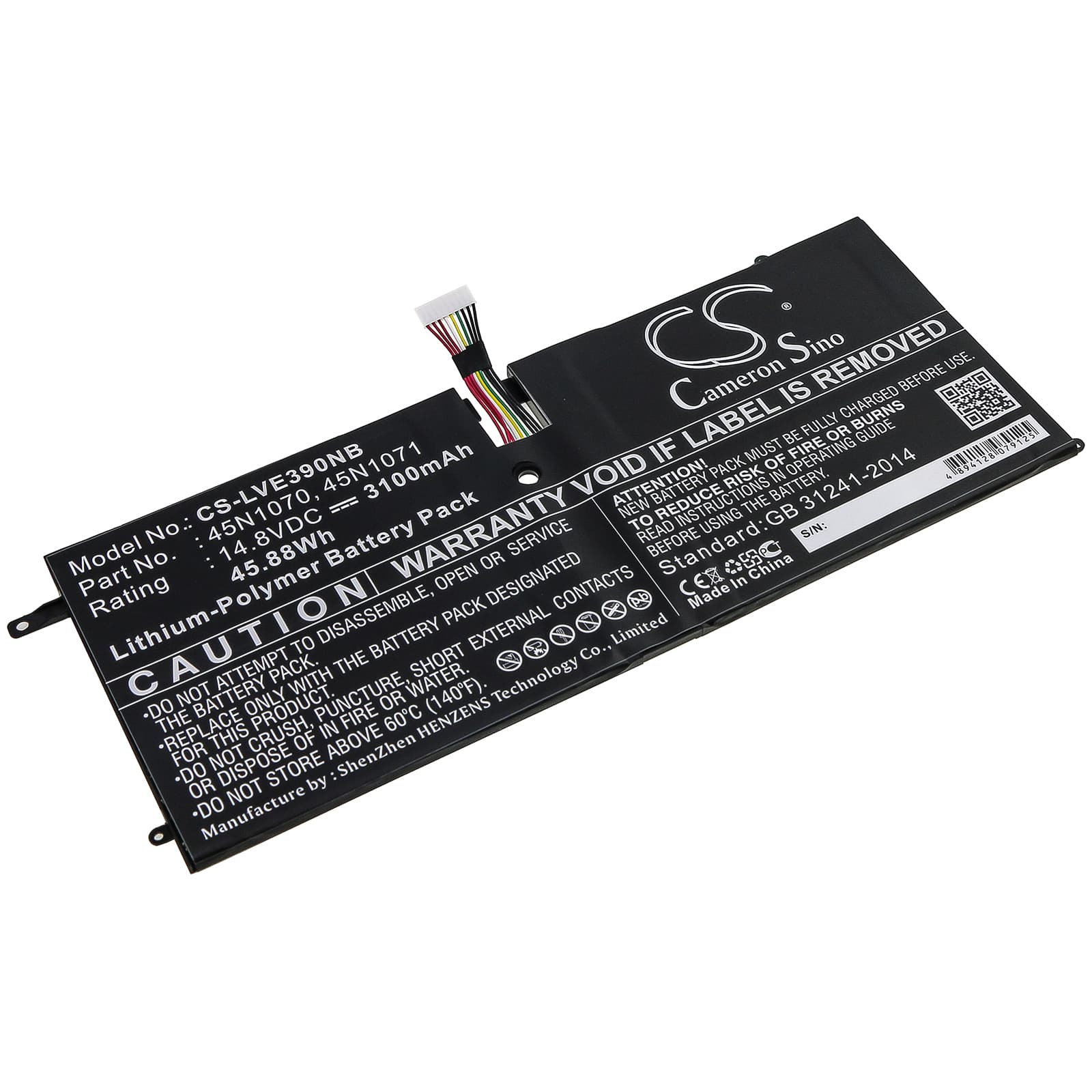 Replacement Battery for Lenovo ThinkPad X1 Carbon 3460-22U - CS-LVE390NB-1.jpg