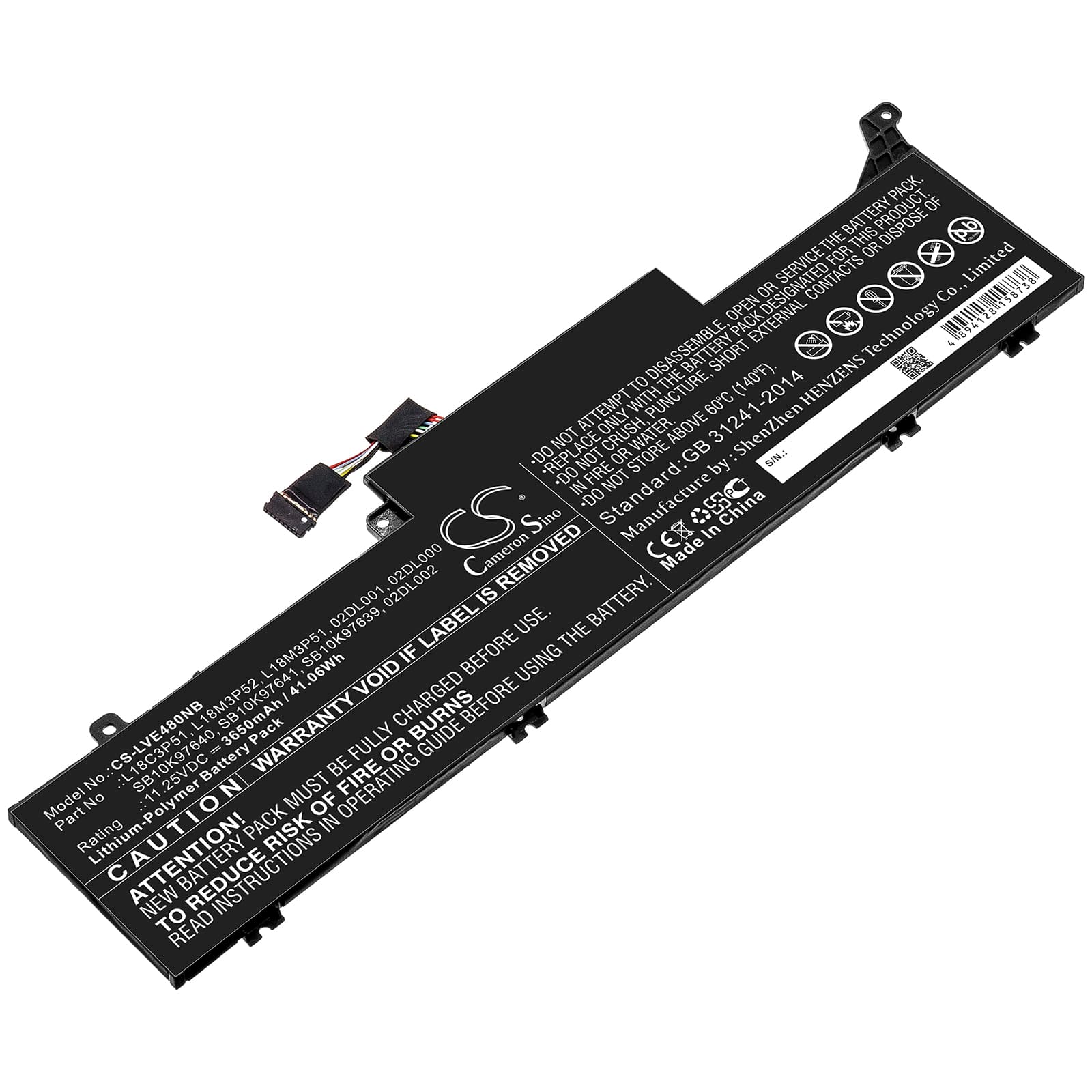 Replacement Battery for Lenovo ThinkPad E480S - CS-LVE480NB-1.jpg