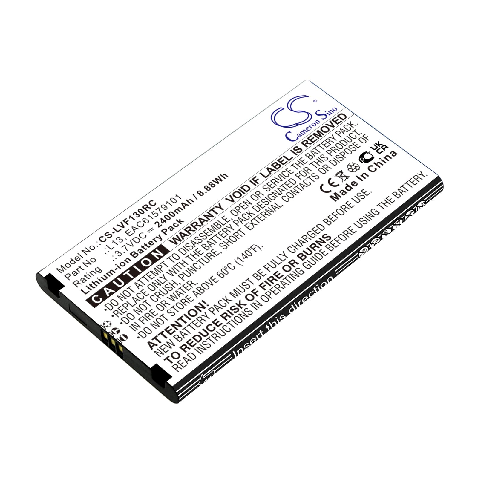 Replacement Battery for LG L09C - CS-LVF130RC-1.jpg