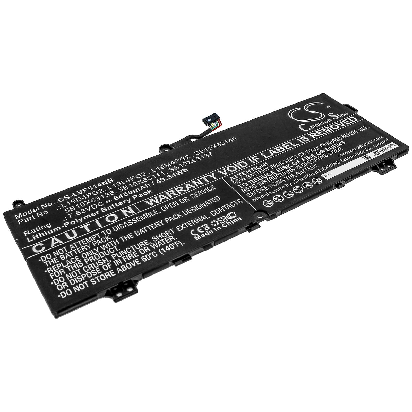 Replacement Battery for Lenovo IdeaPad Flex 5 1470 - CS-LVF514NB-1.jpg
